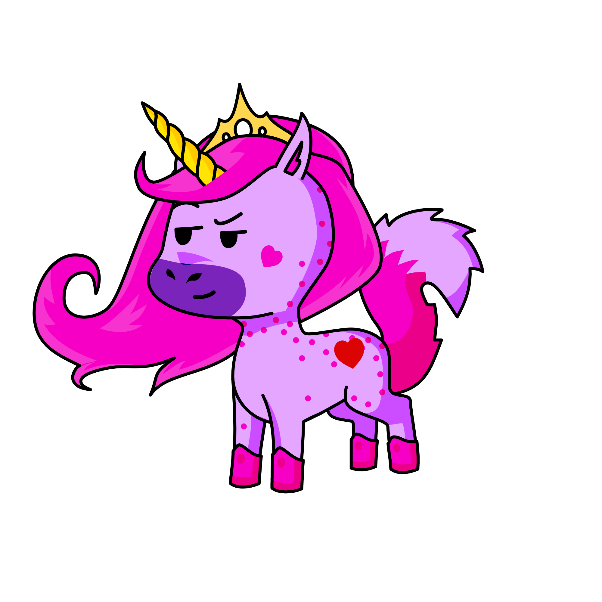 Mafer, the unicorn