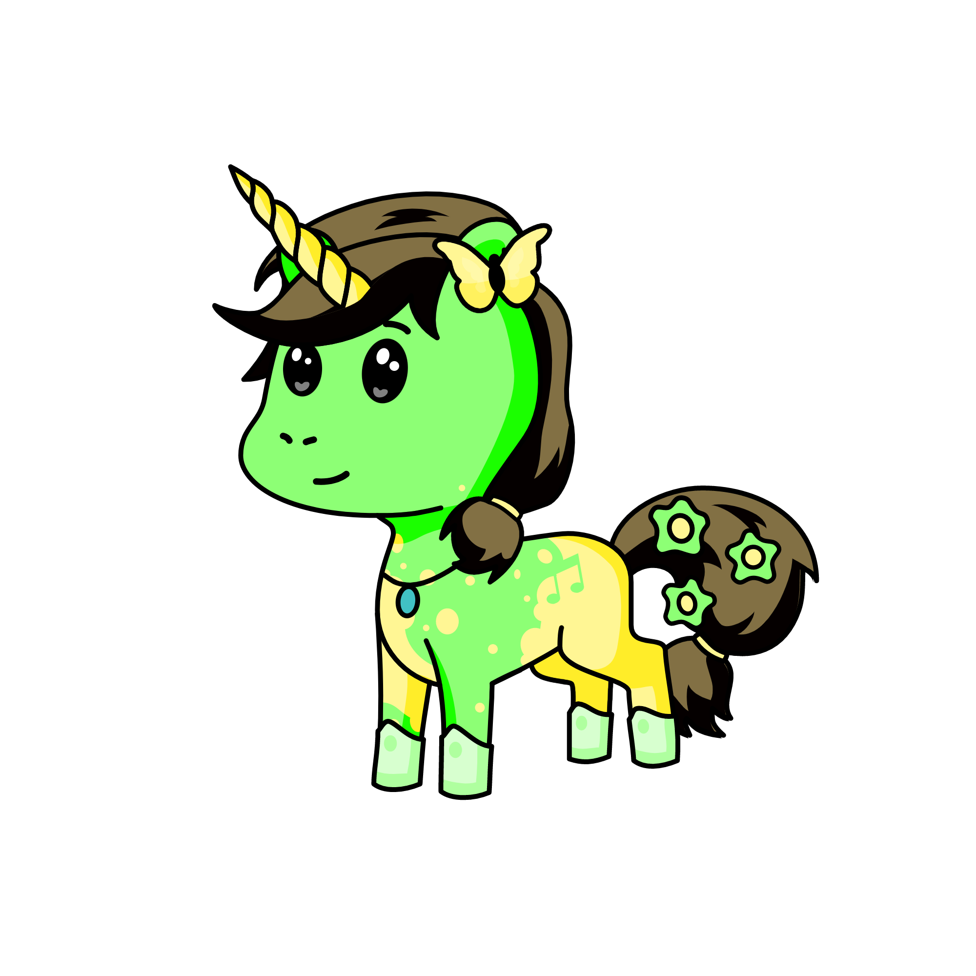 Tiana, the unicorn