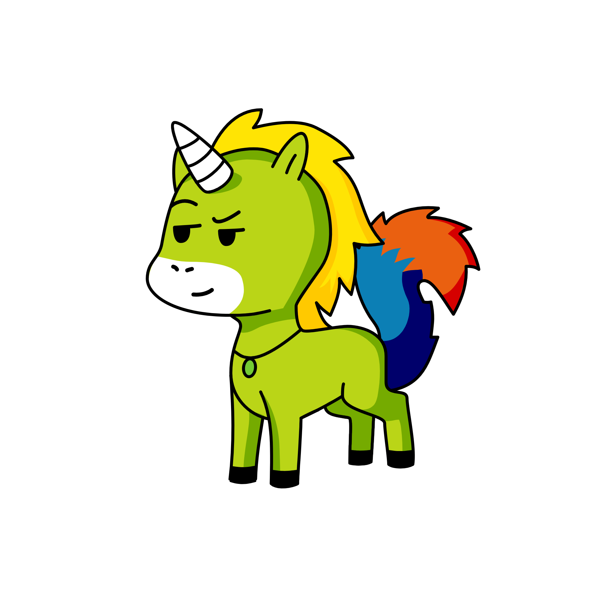 troll time, the unicorn