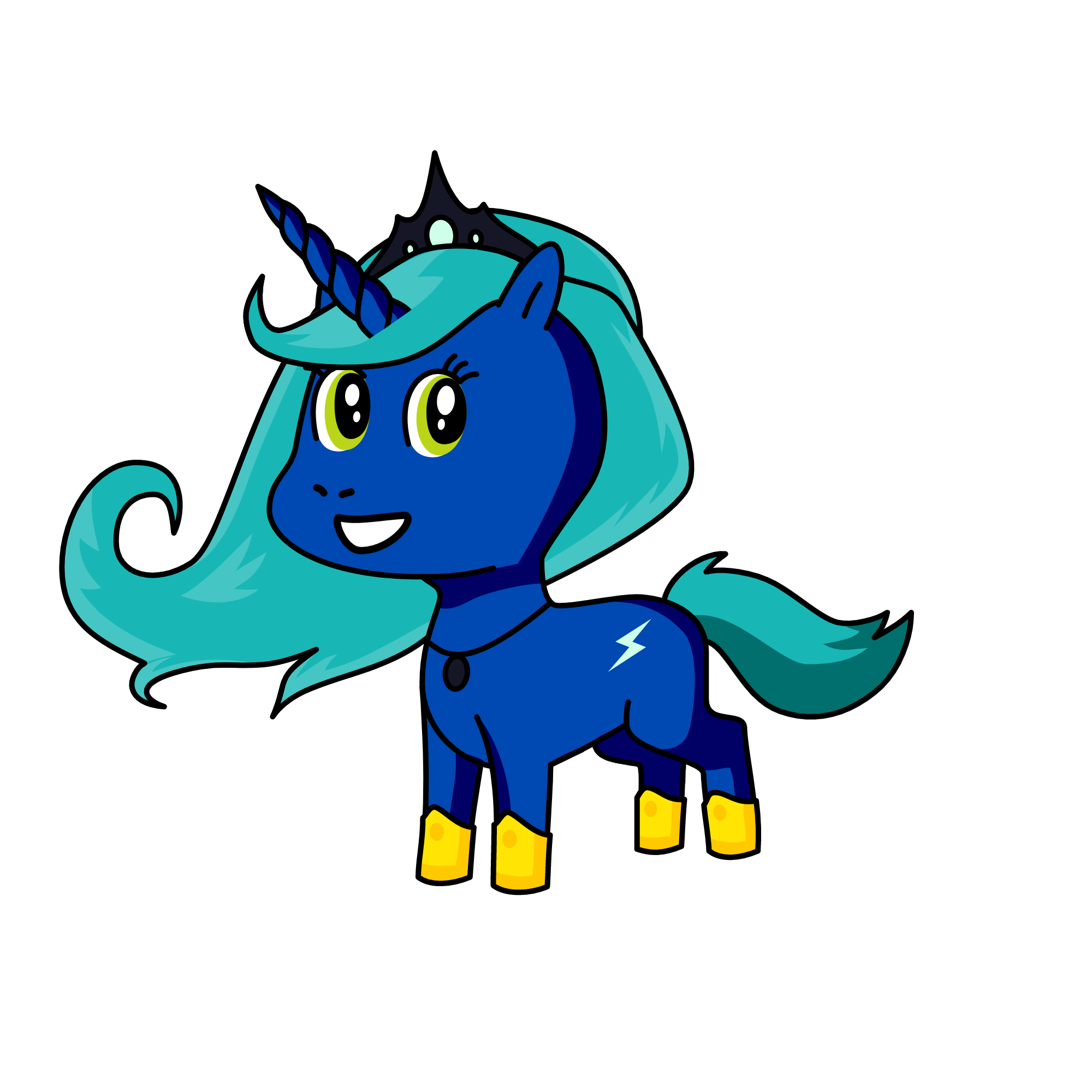 Princess Nightbeam, the unicorn