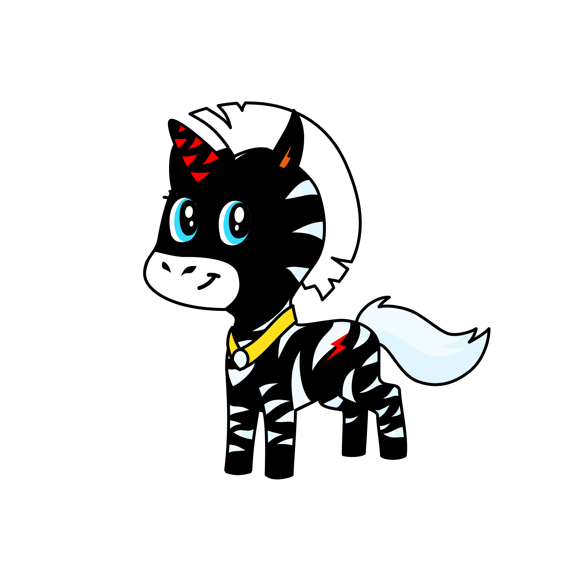 dark shodow, the unicorn