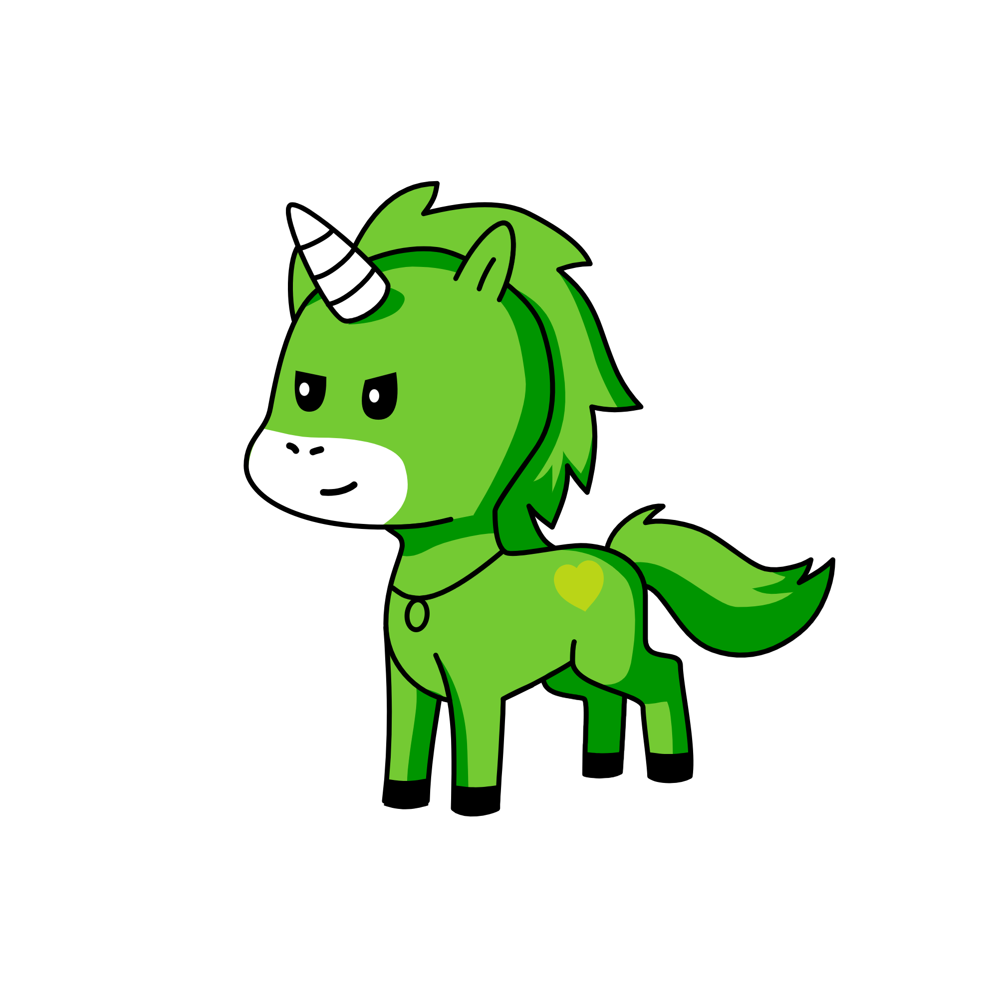 Bulbasur, the unicorn