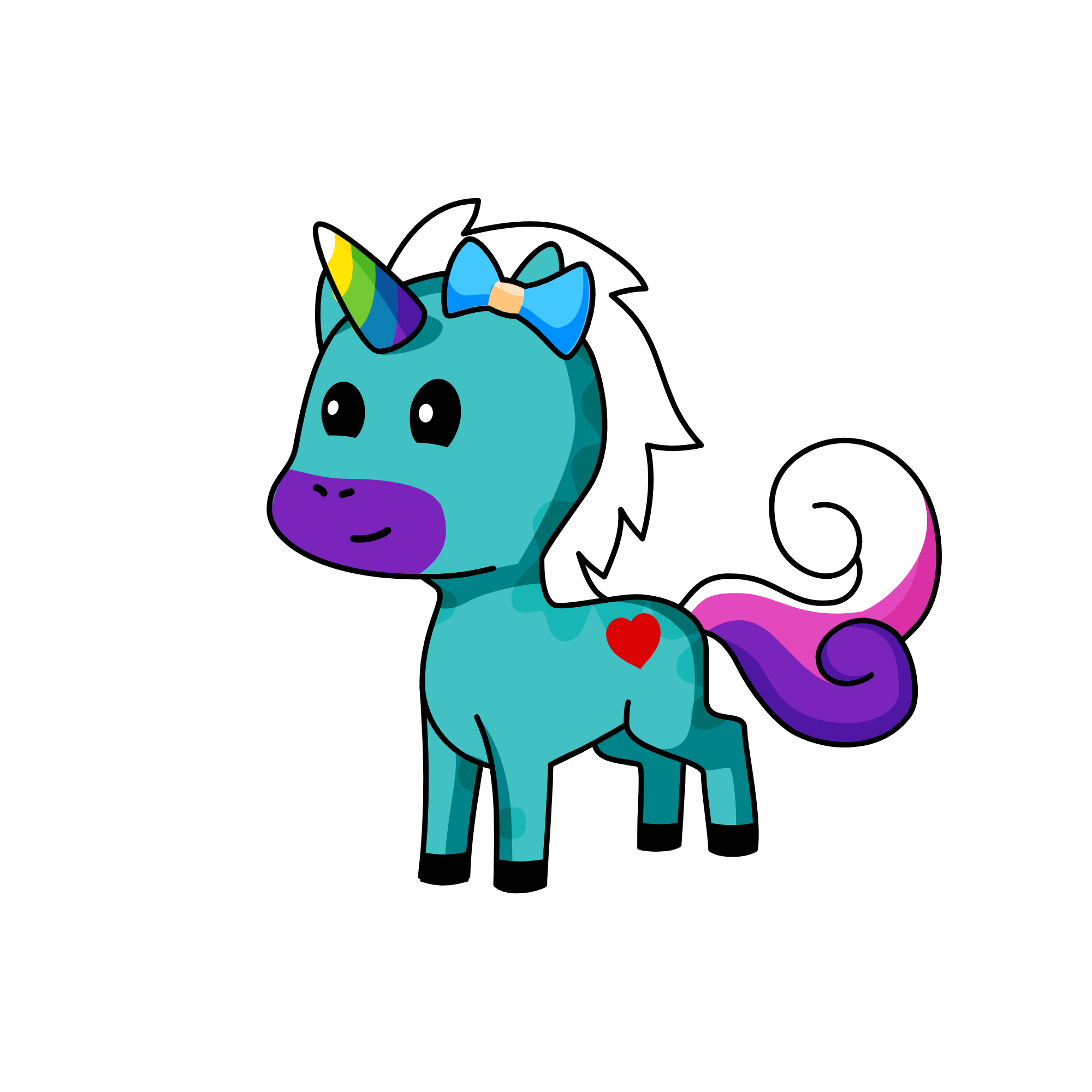 Many, the unicorn