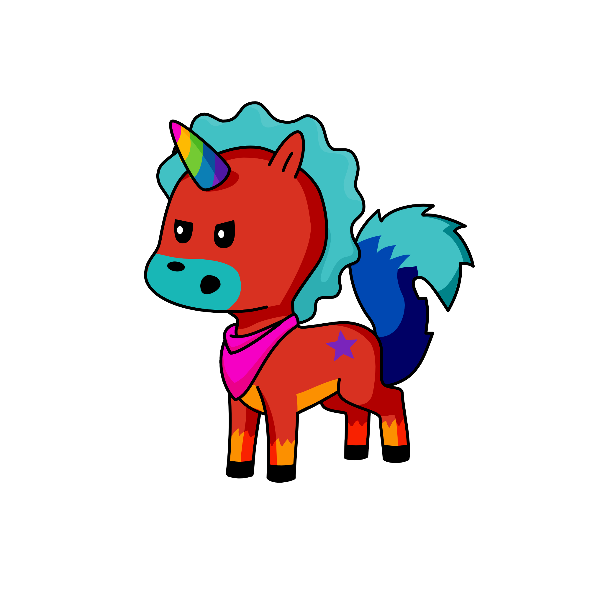 Aiden, the unicorn