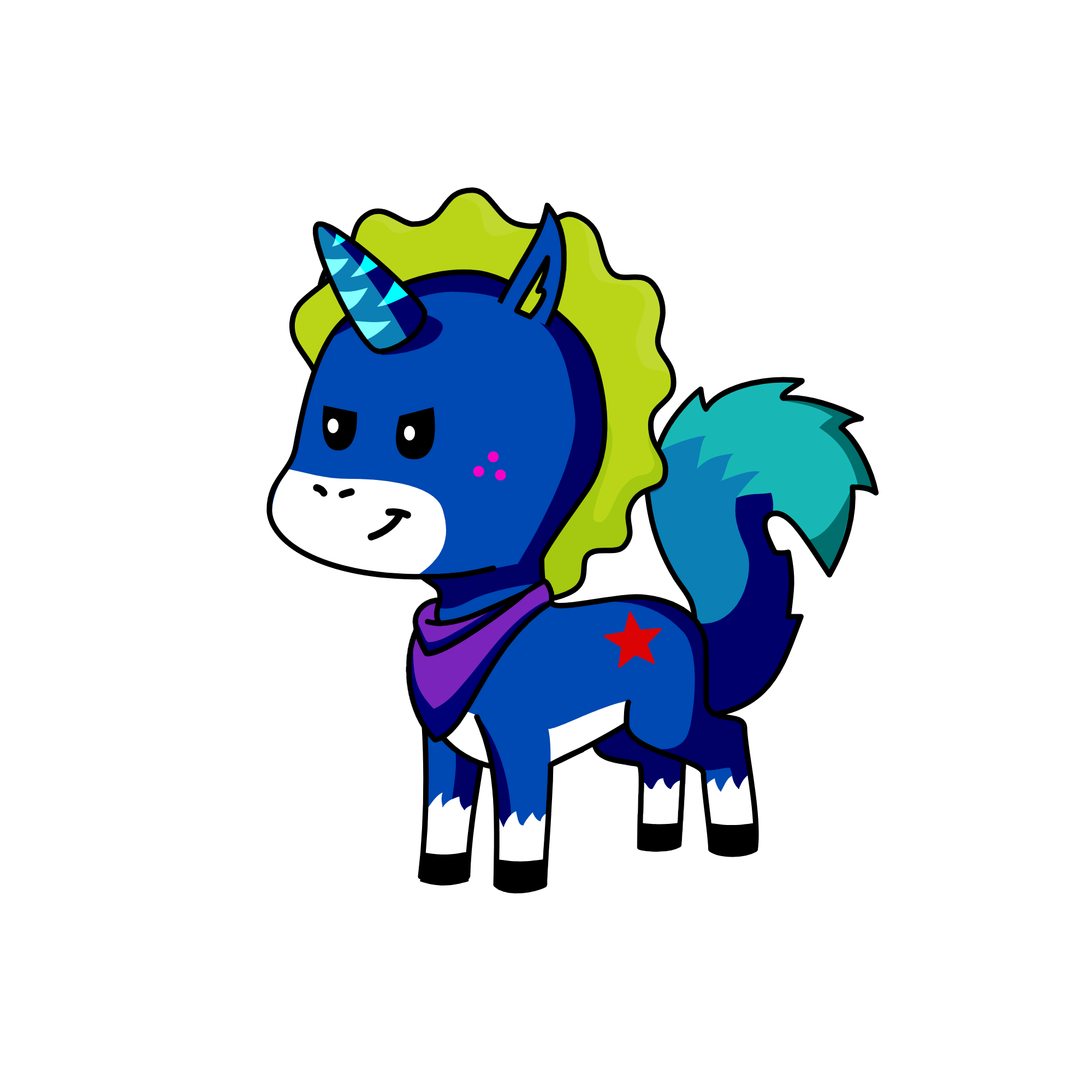 Aiden mad, the unicorn