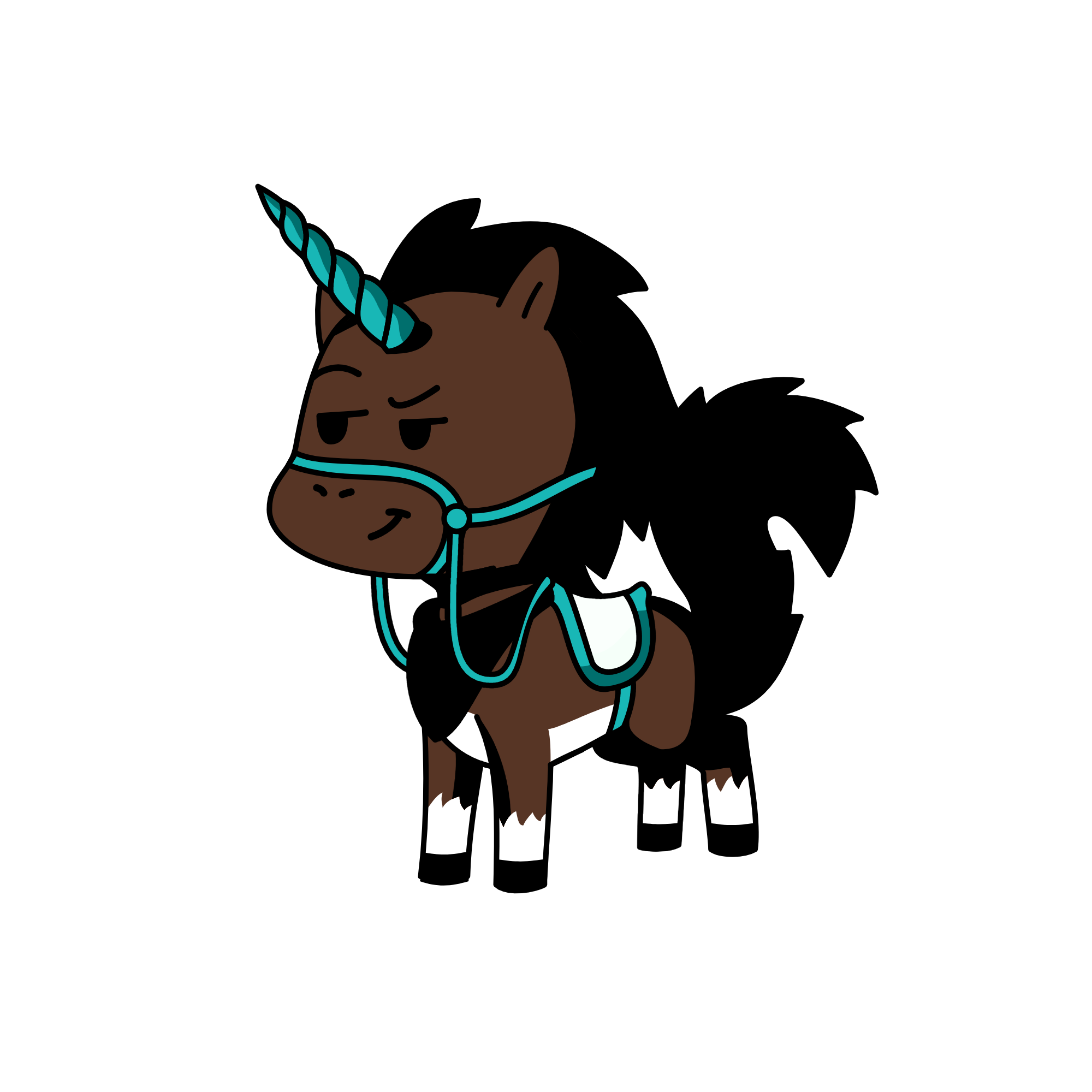 Choco, the unicorn