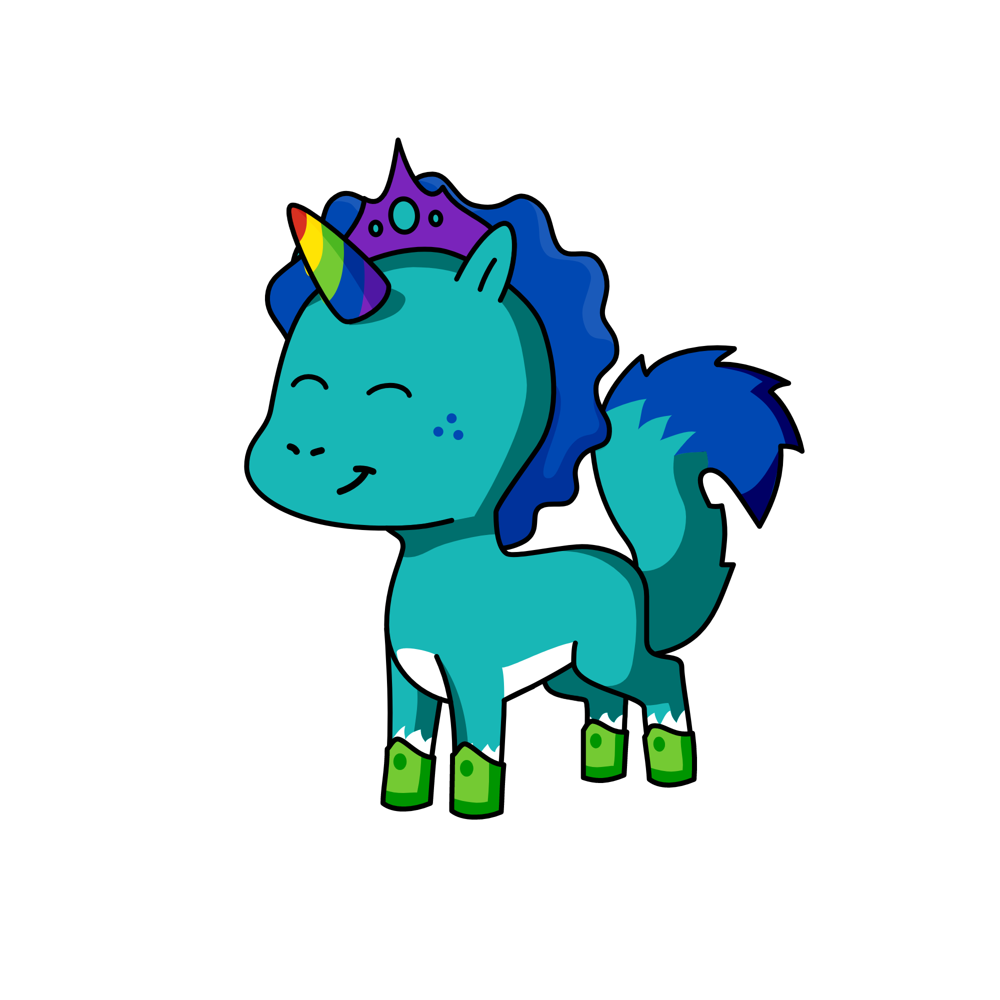 Aiden mad it was raymond, the unicorn