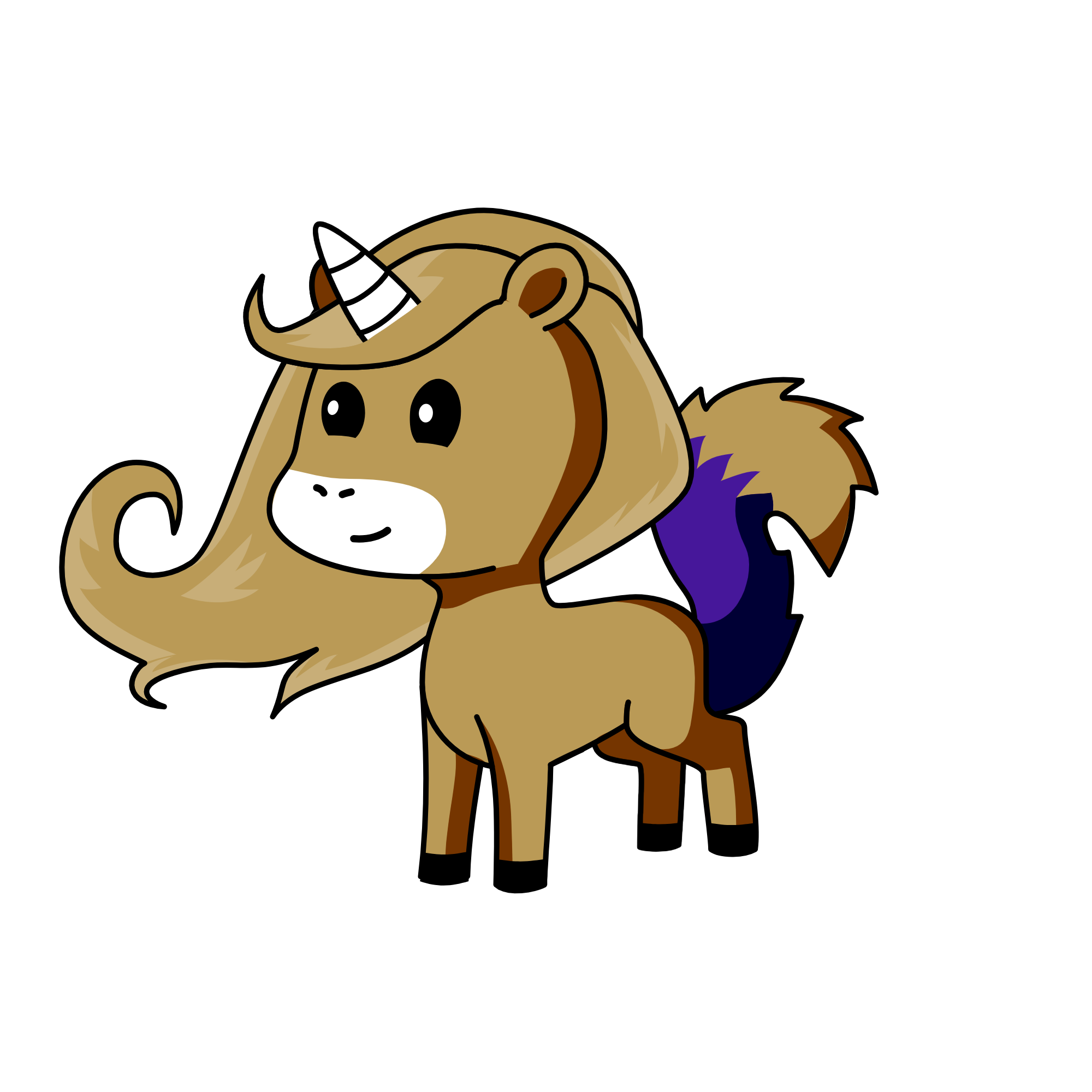 Amelia's poop, the unicorn