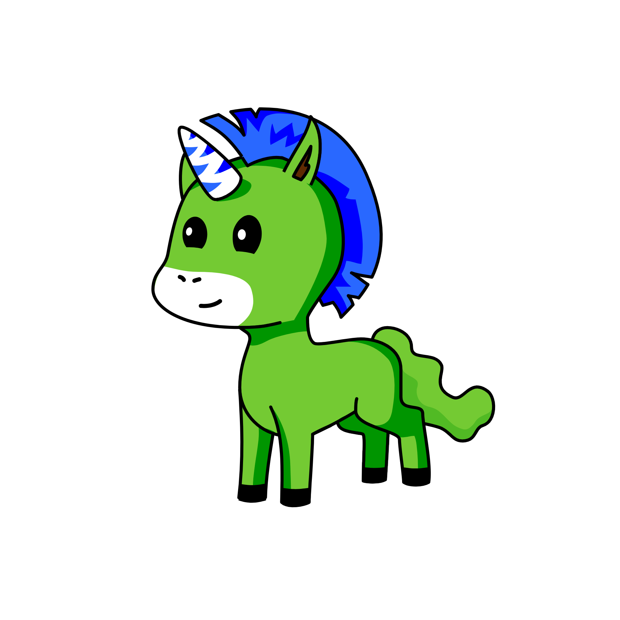 Raymond has a big butt, the unicorn