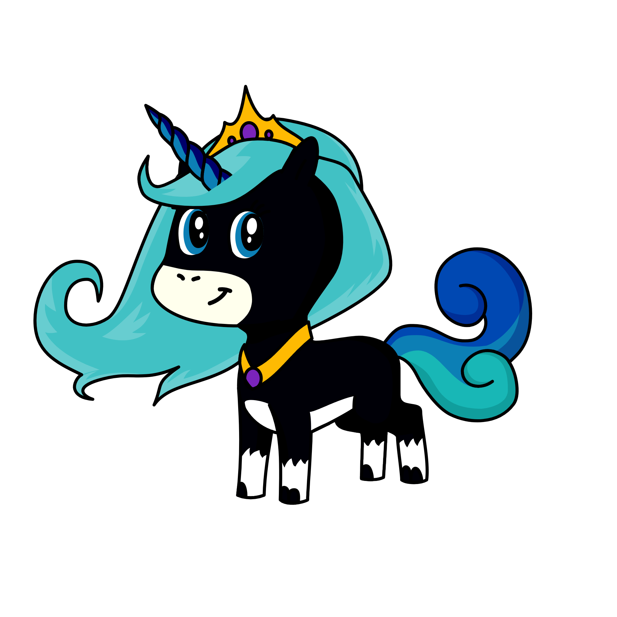 Momo, the unicorn