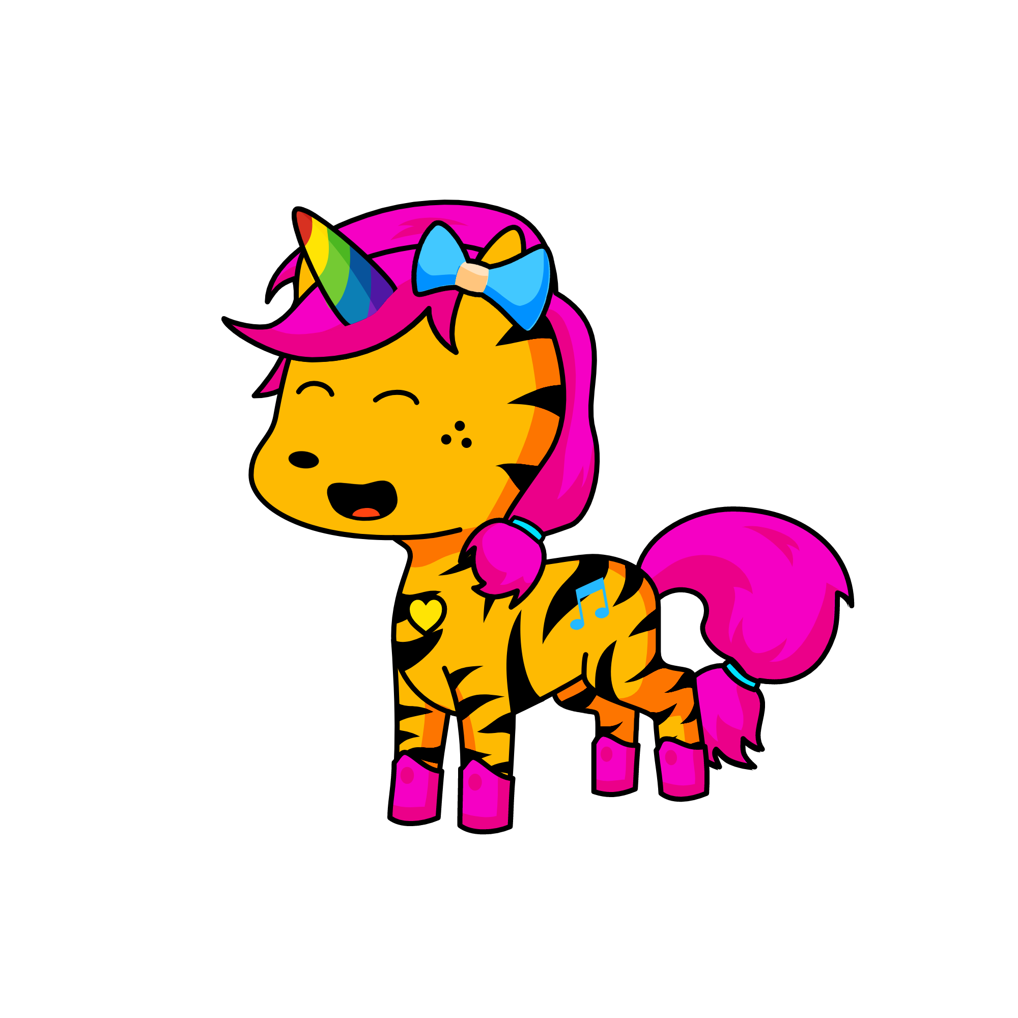 tigercorn, the unicorn