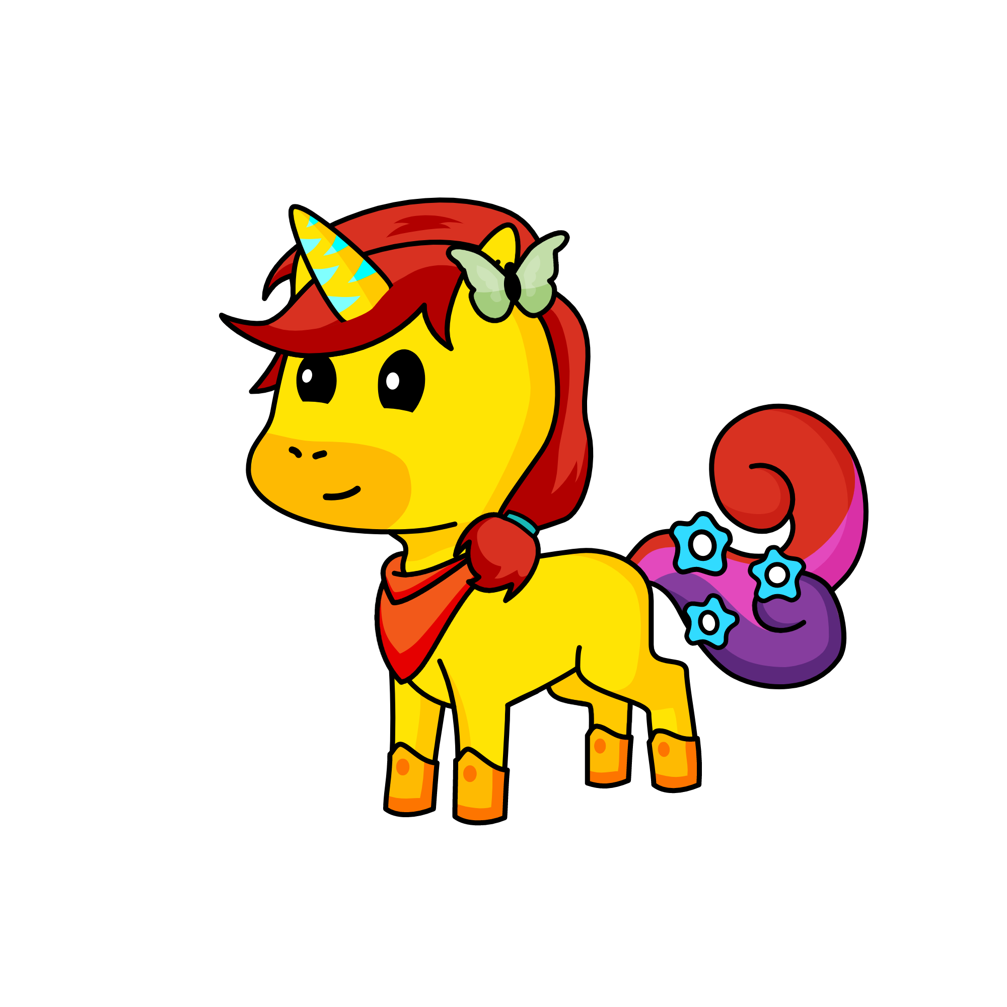 cowgirl, the unicorn
