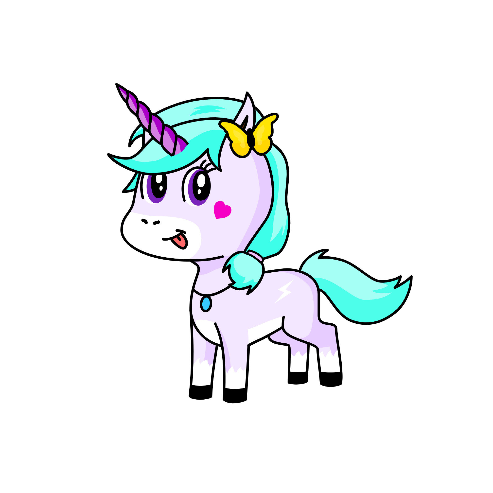 Shinyunicorn, the unicorn