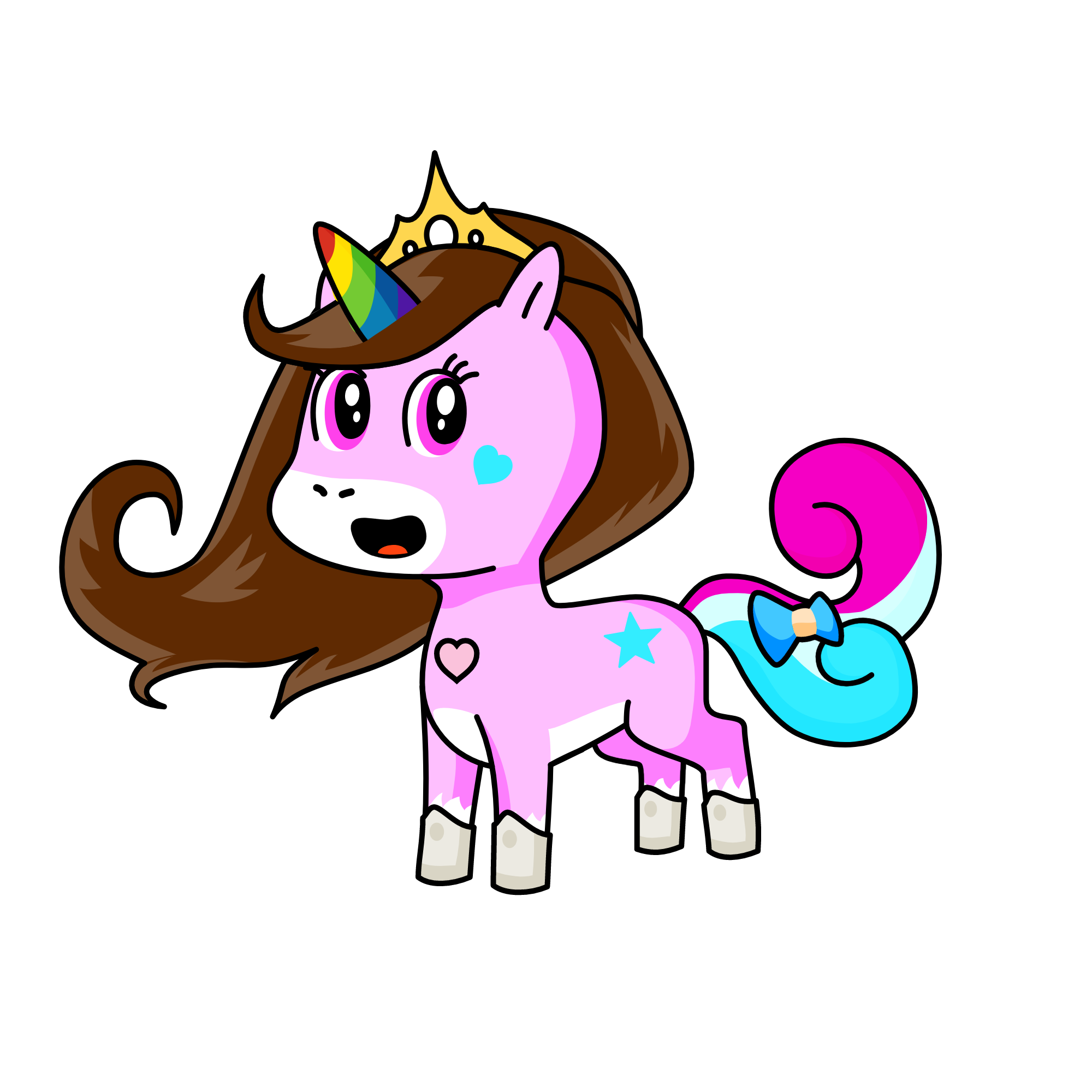 Emily, the unicorn