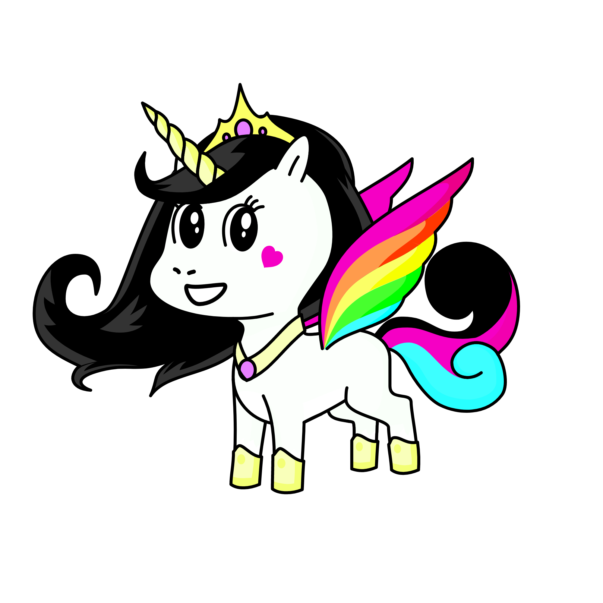 the Brieanna show, the unicorn