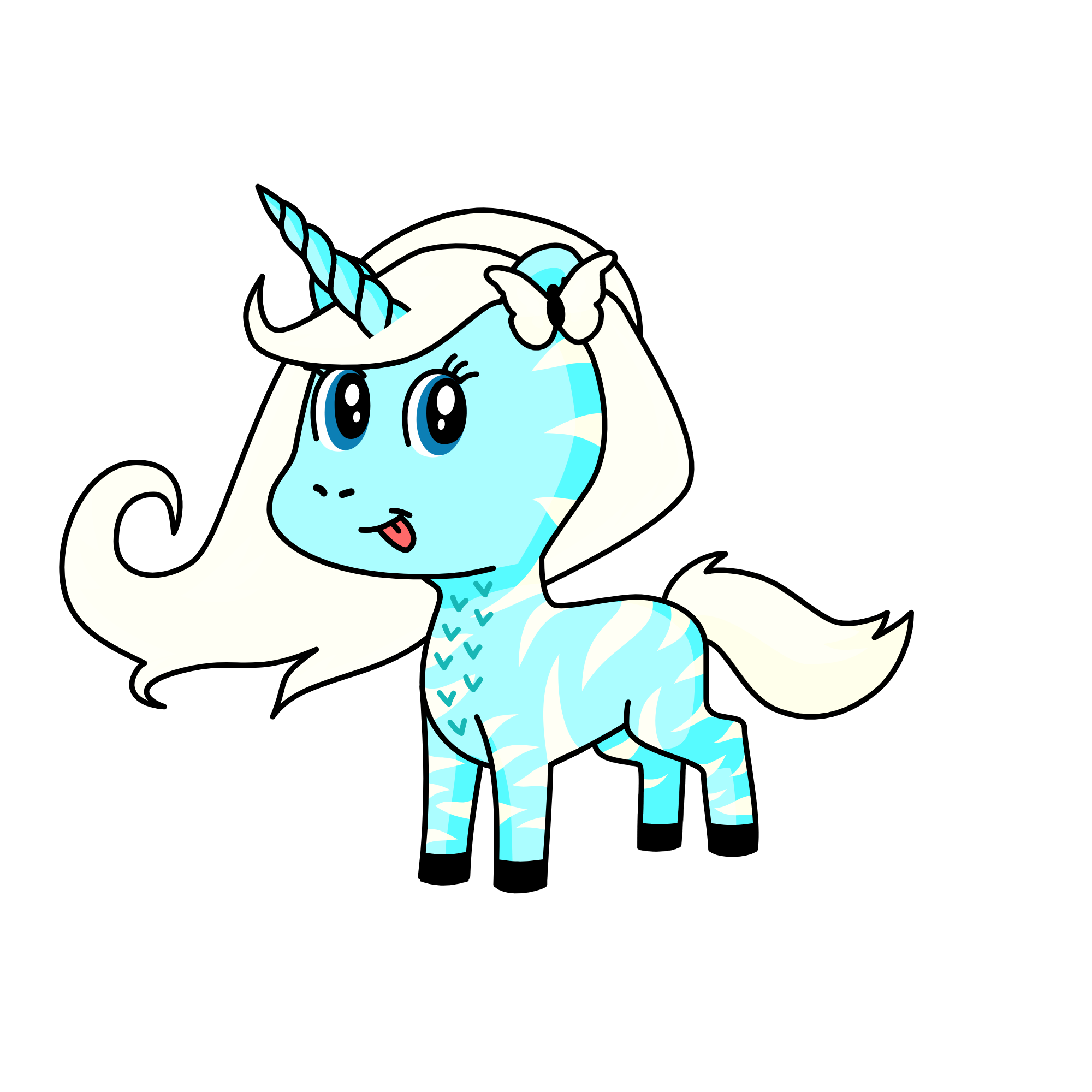 hielo, the unicorn