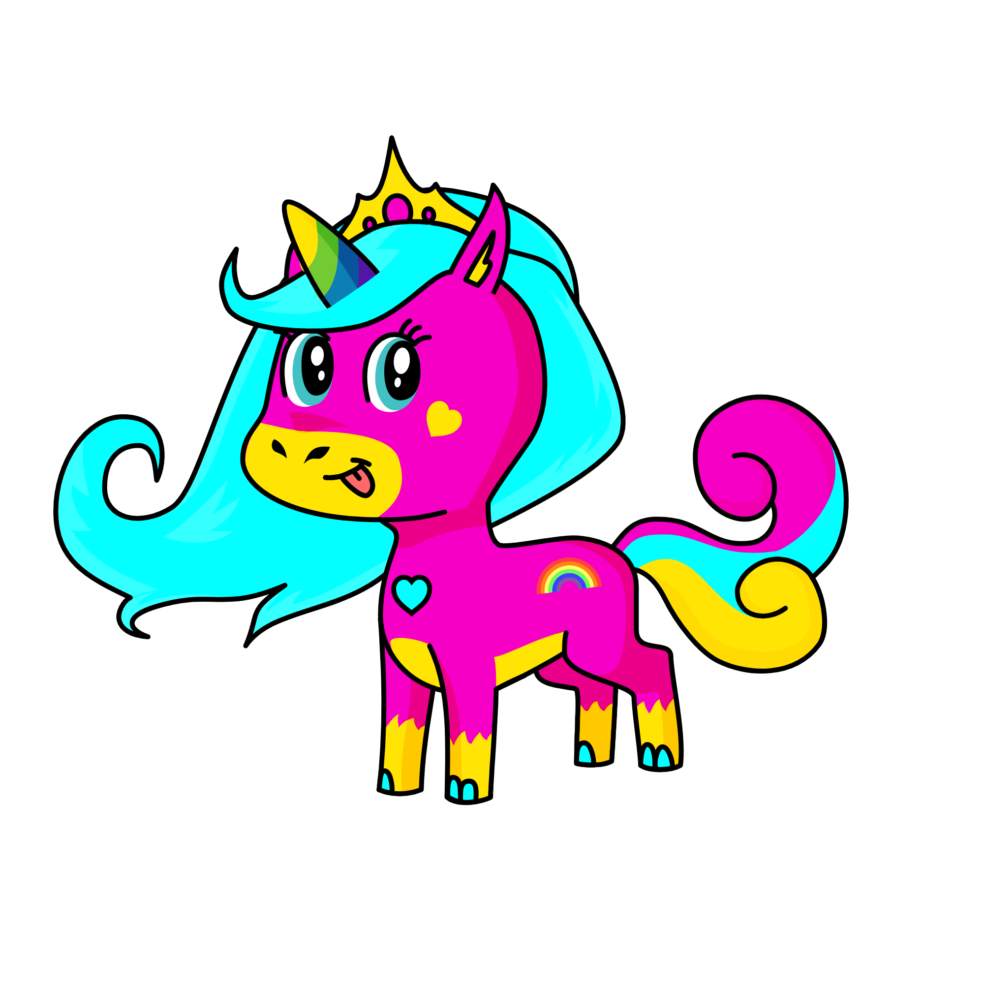 PanPrincess, the unicorn