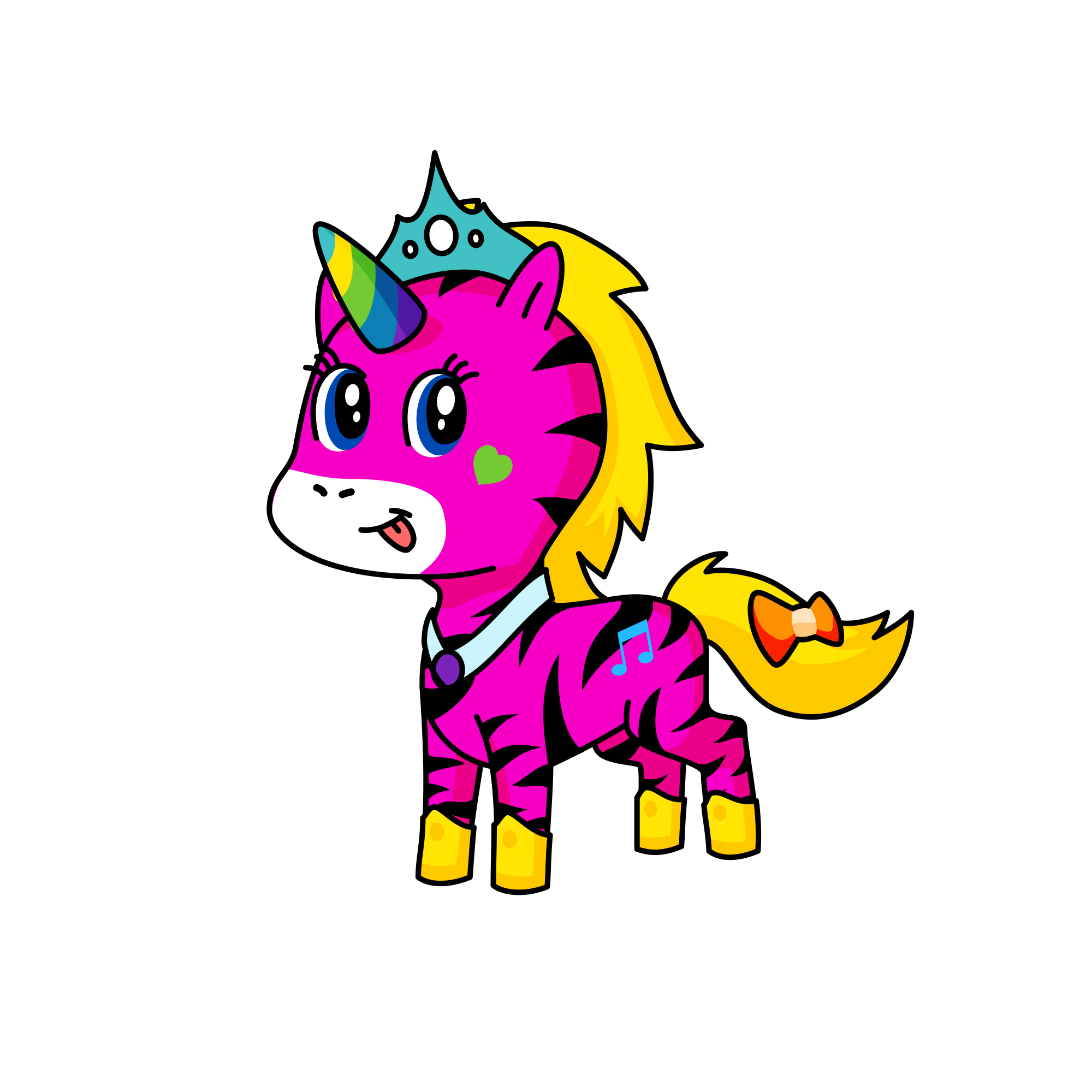 Beauty, the unicorn