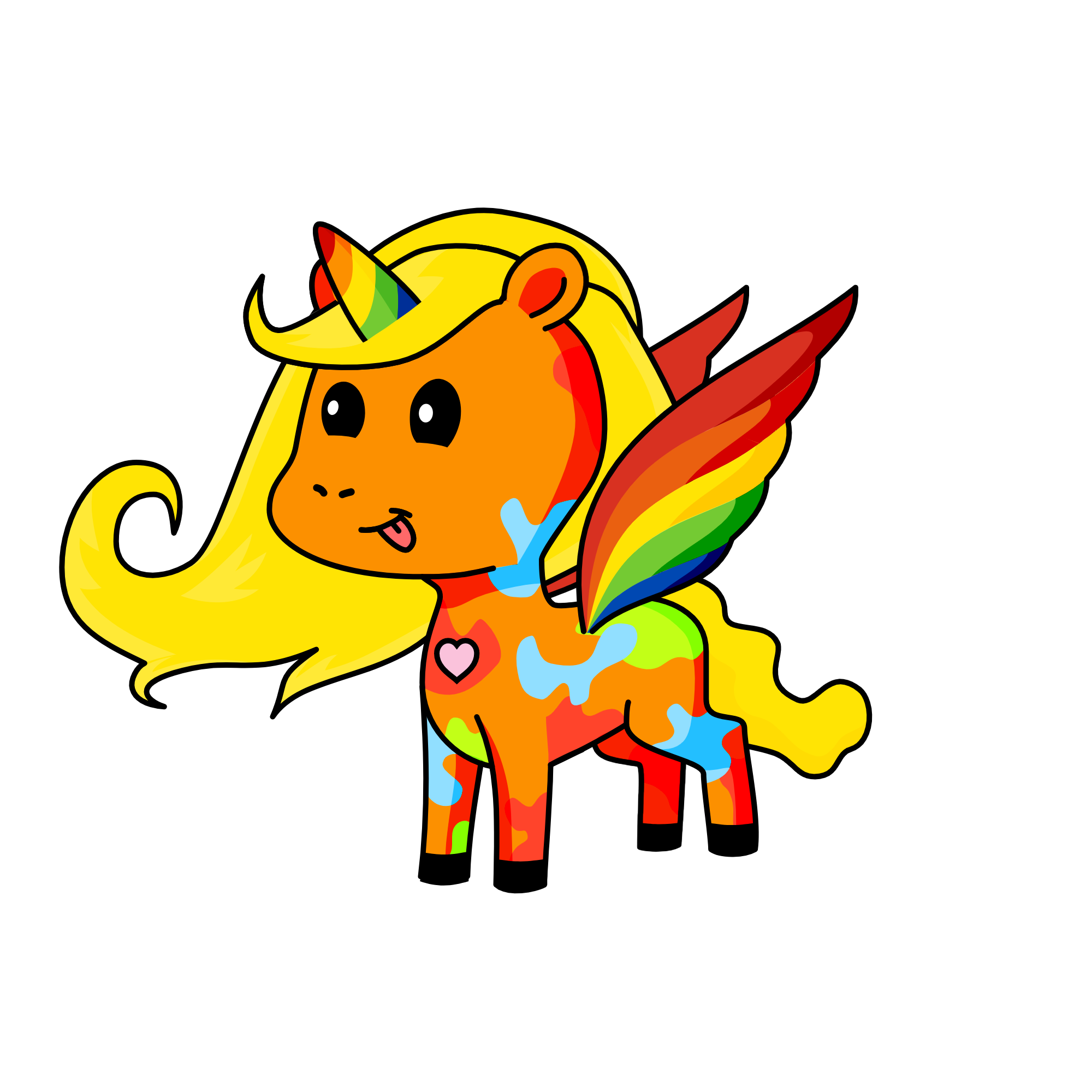 snowball , the unicorn