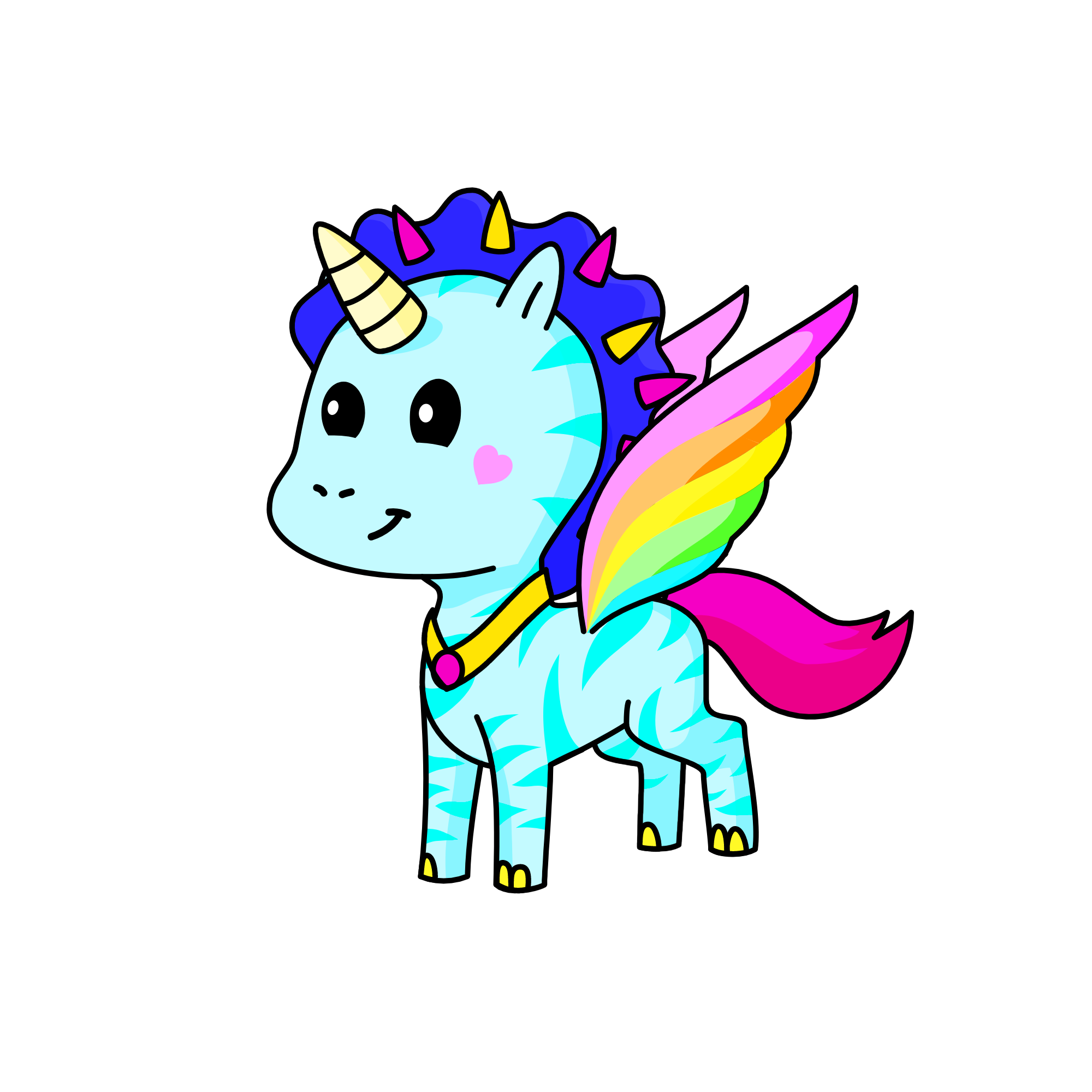 kiss my fat ass, the unicorn