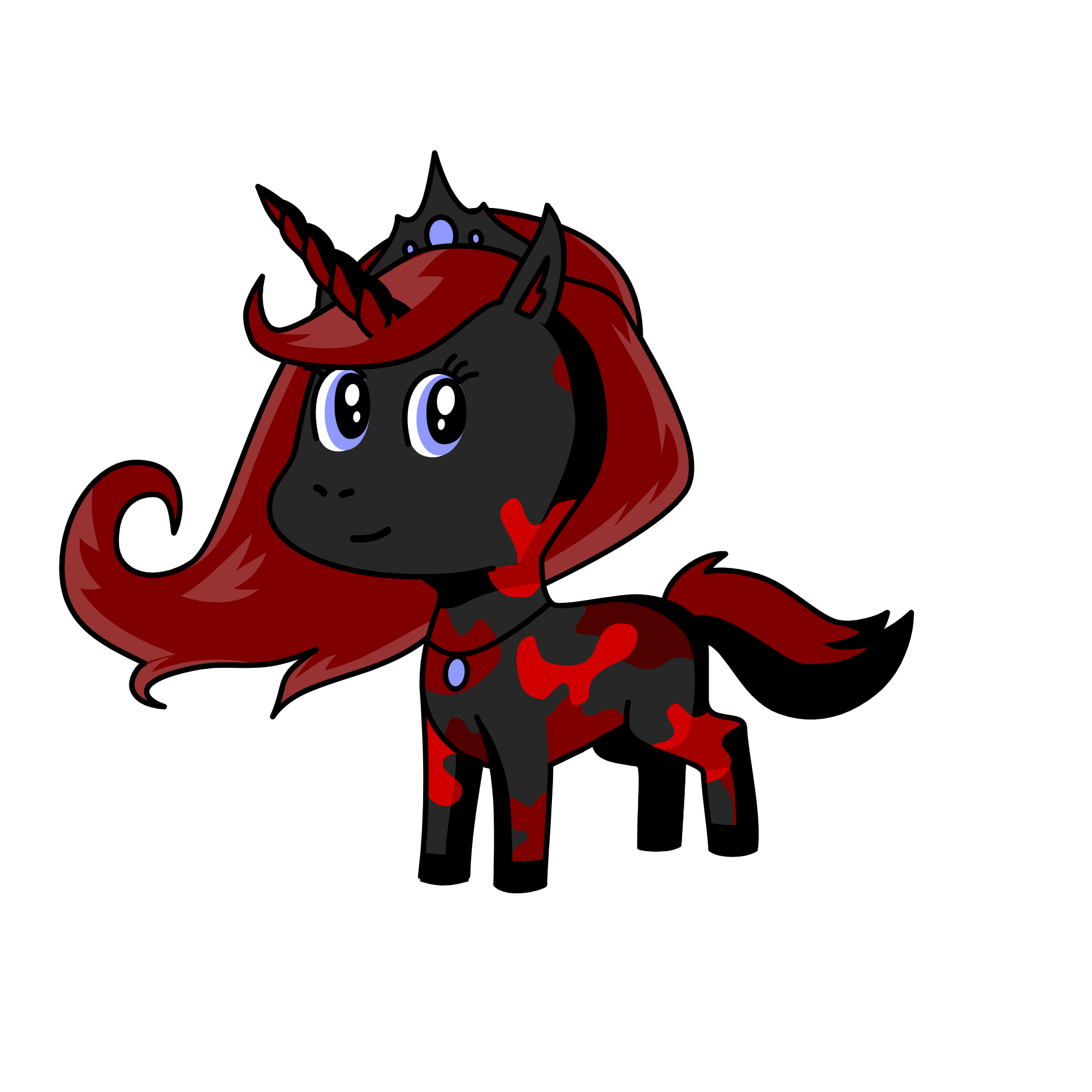 Midnight, the unicorn