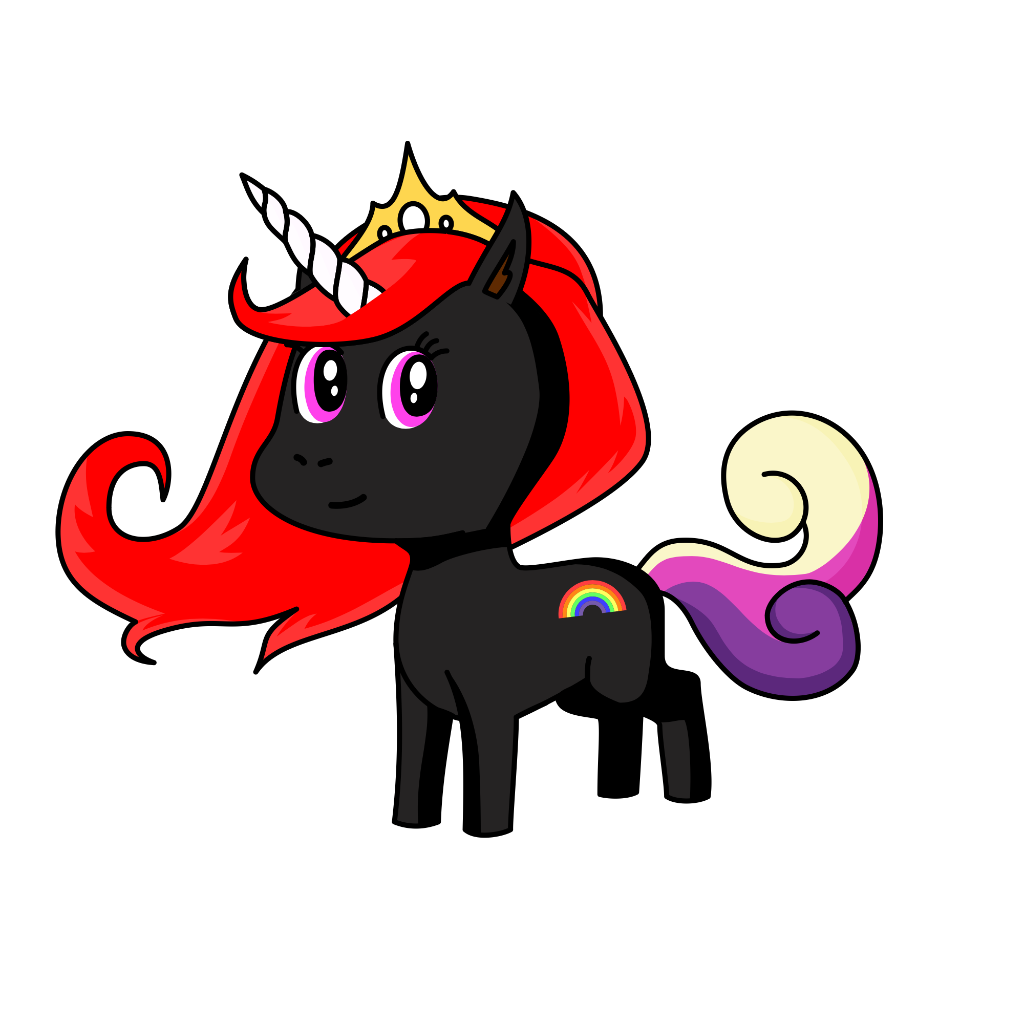 Freya Luna , the unicorn