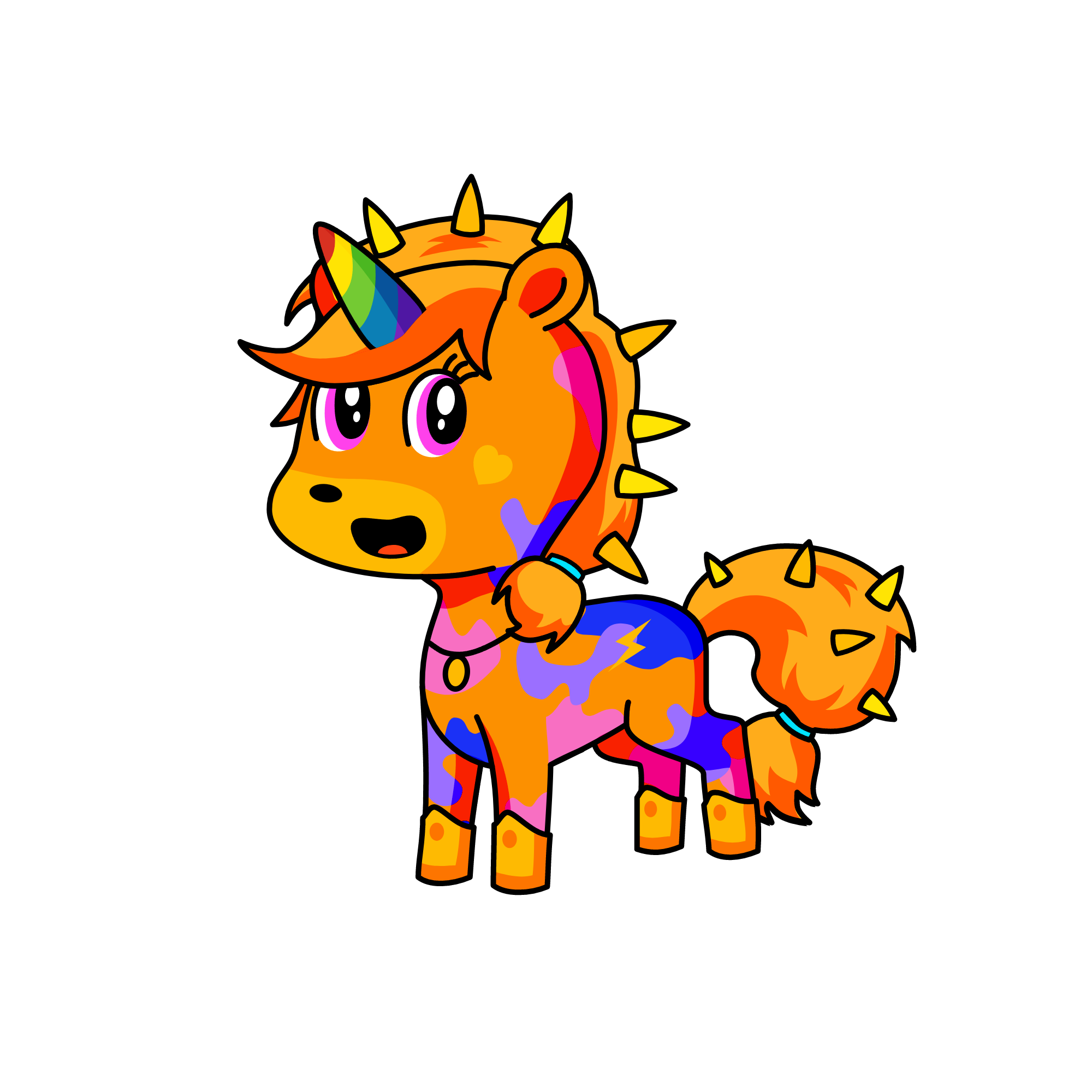 Hornify, the unicorn