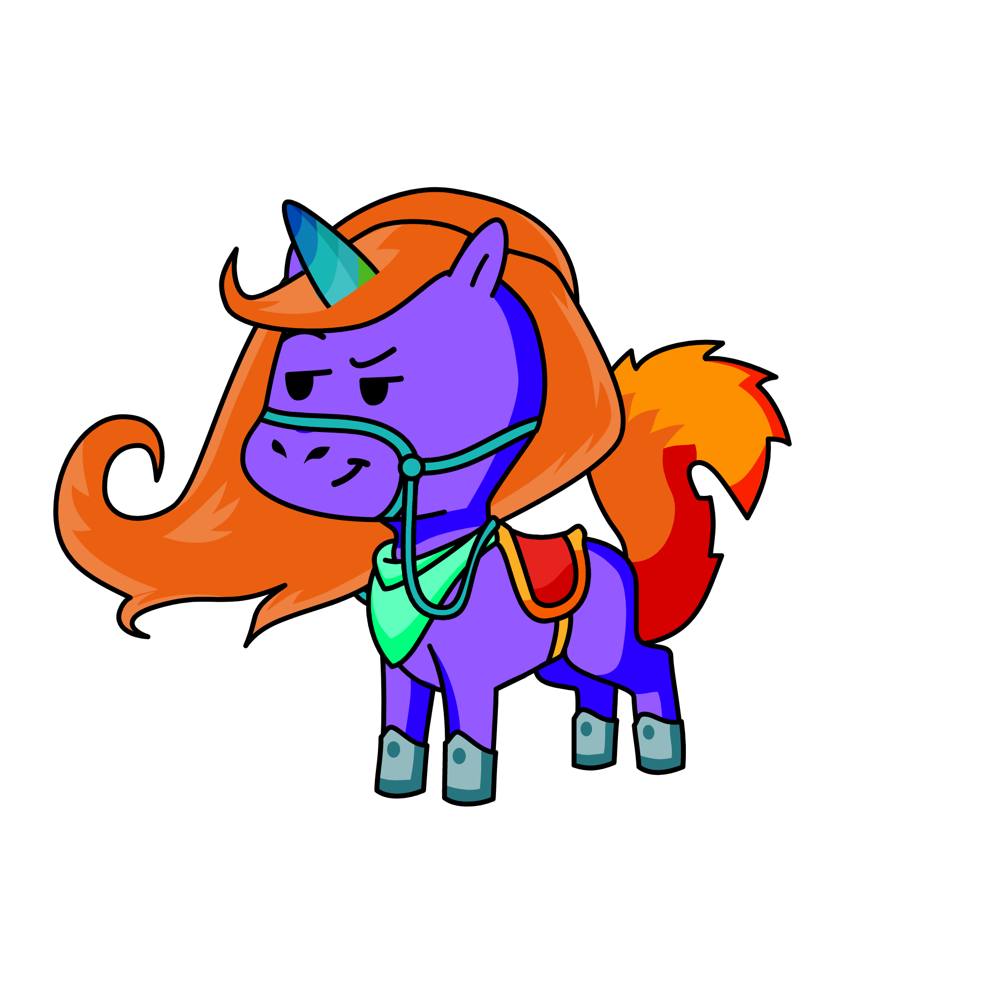 Misty, the unicorn
