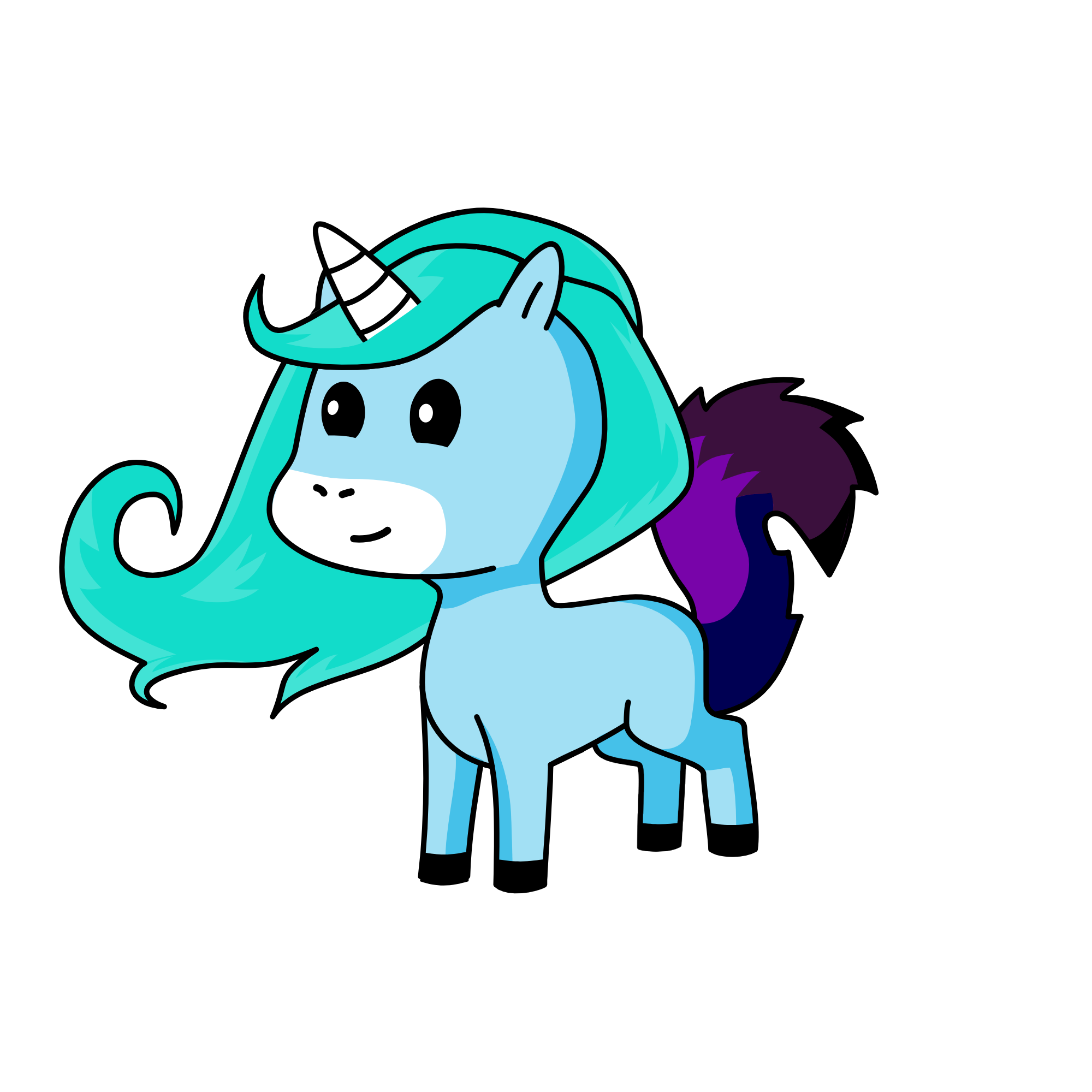 guy's aiden has a crush on amelia, the unicorn