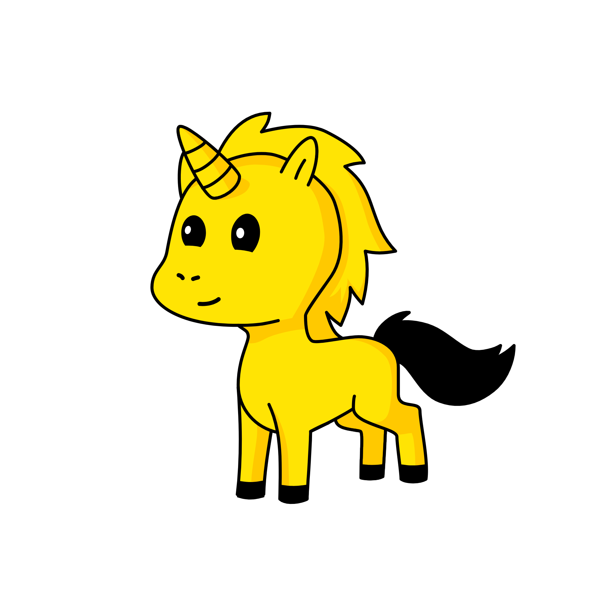 My bee, the unicorn