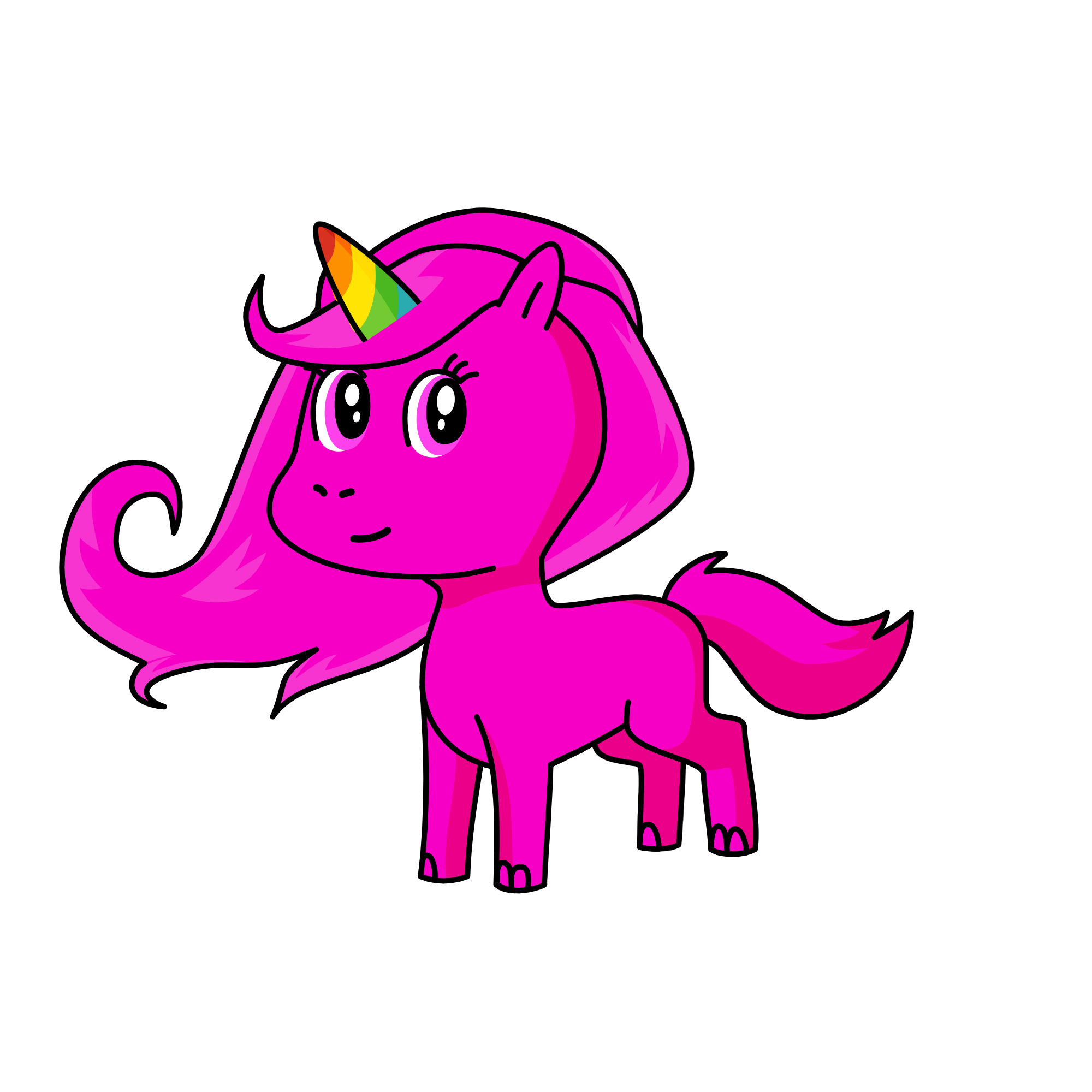 fox2, the unicorn