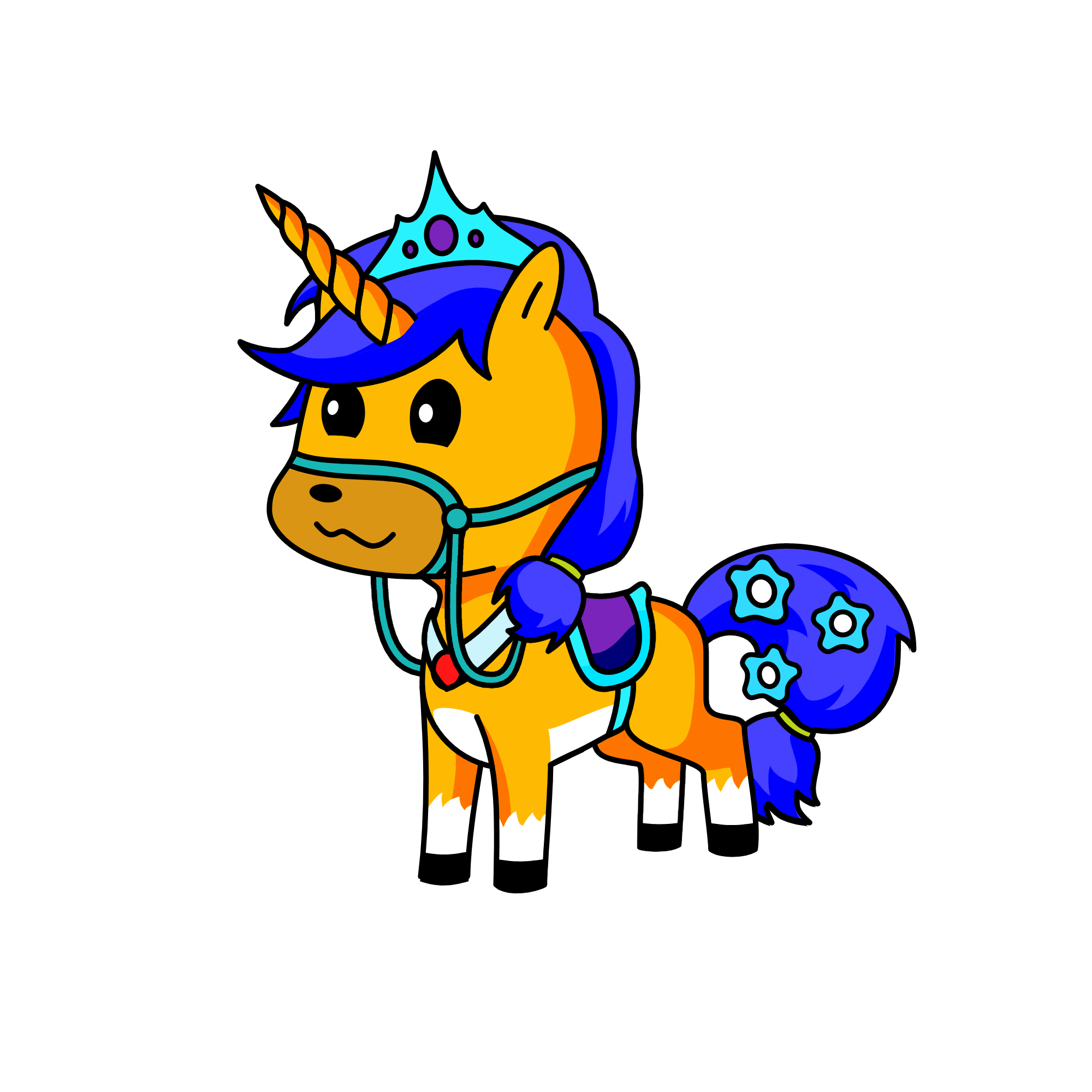 misty, the unicorn