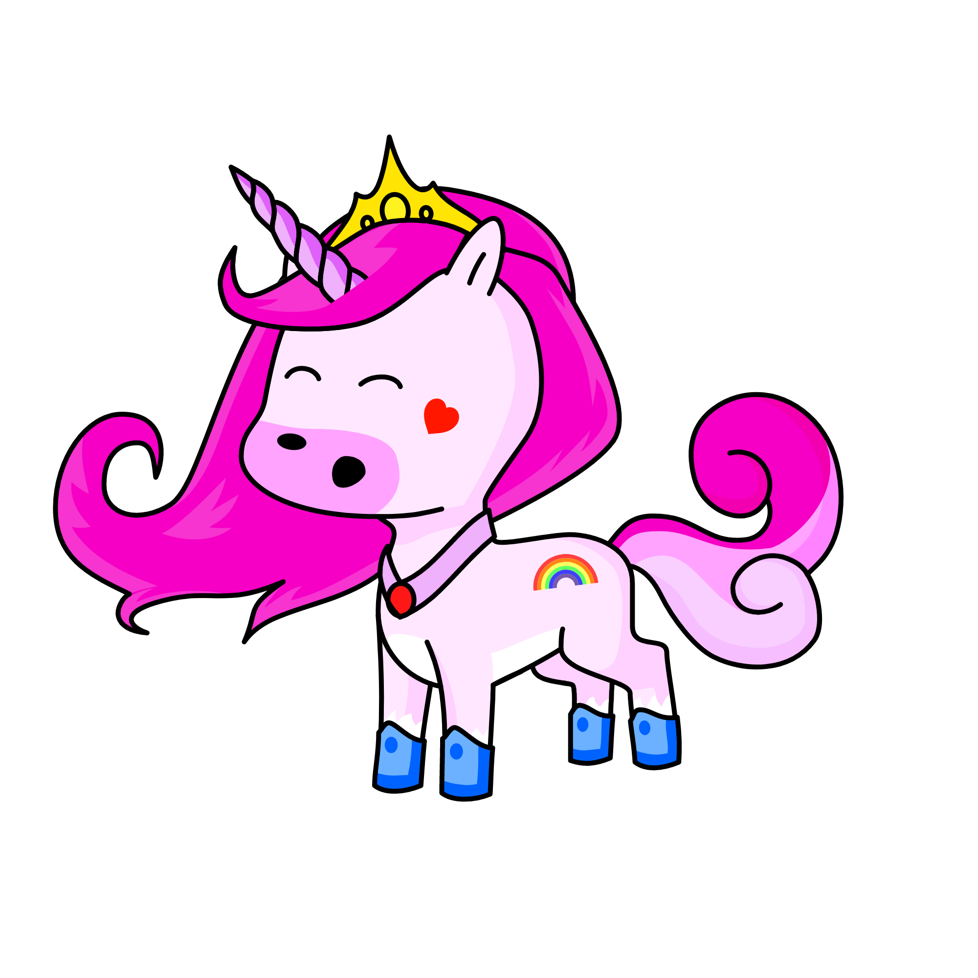 Pencilbox, the unicorn