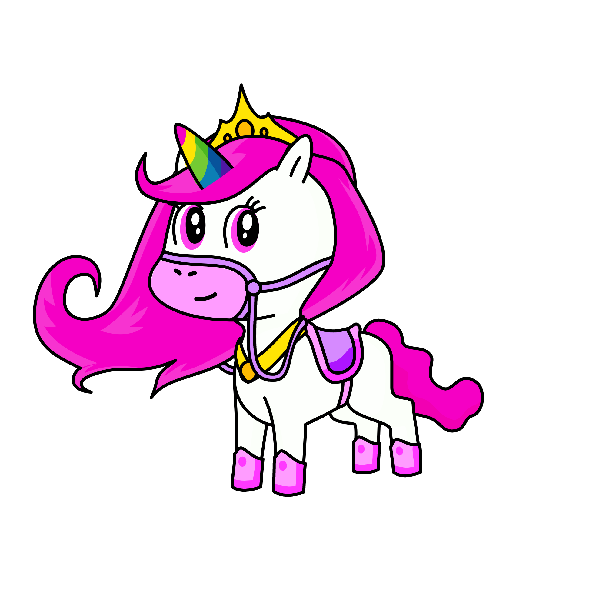 Pinkylove, the unicorn