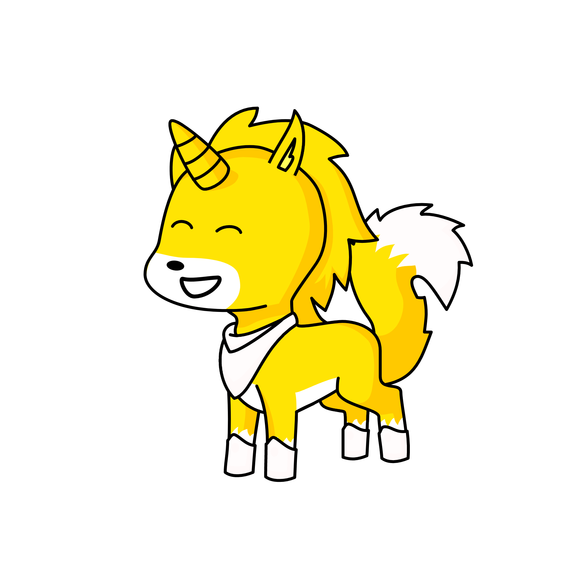 Tails, the unicorn