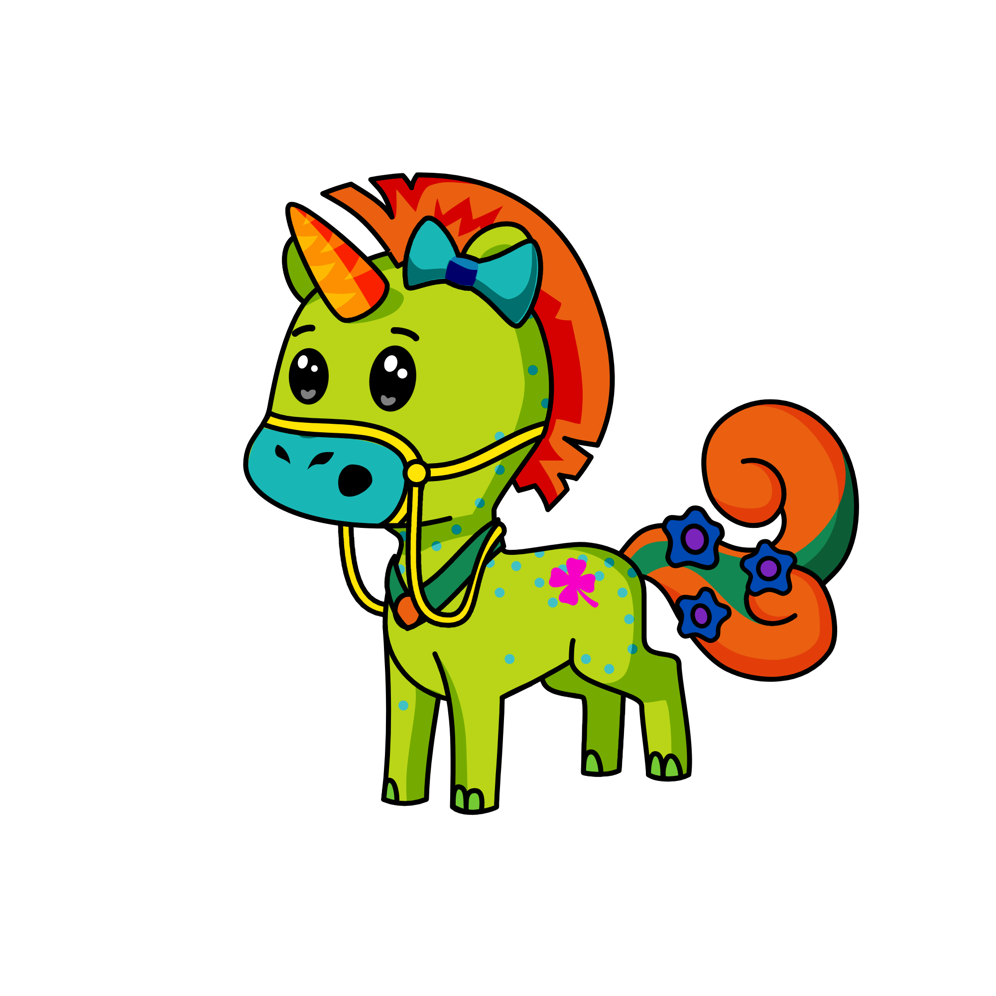 x, the unicorn
