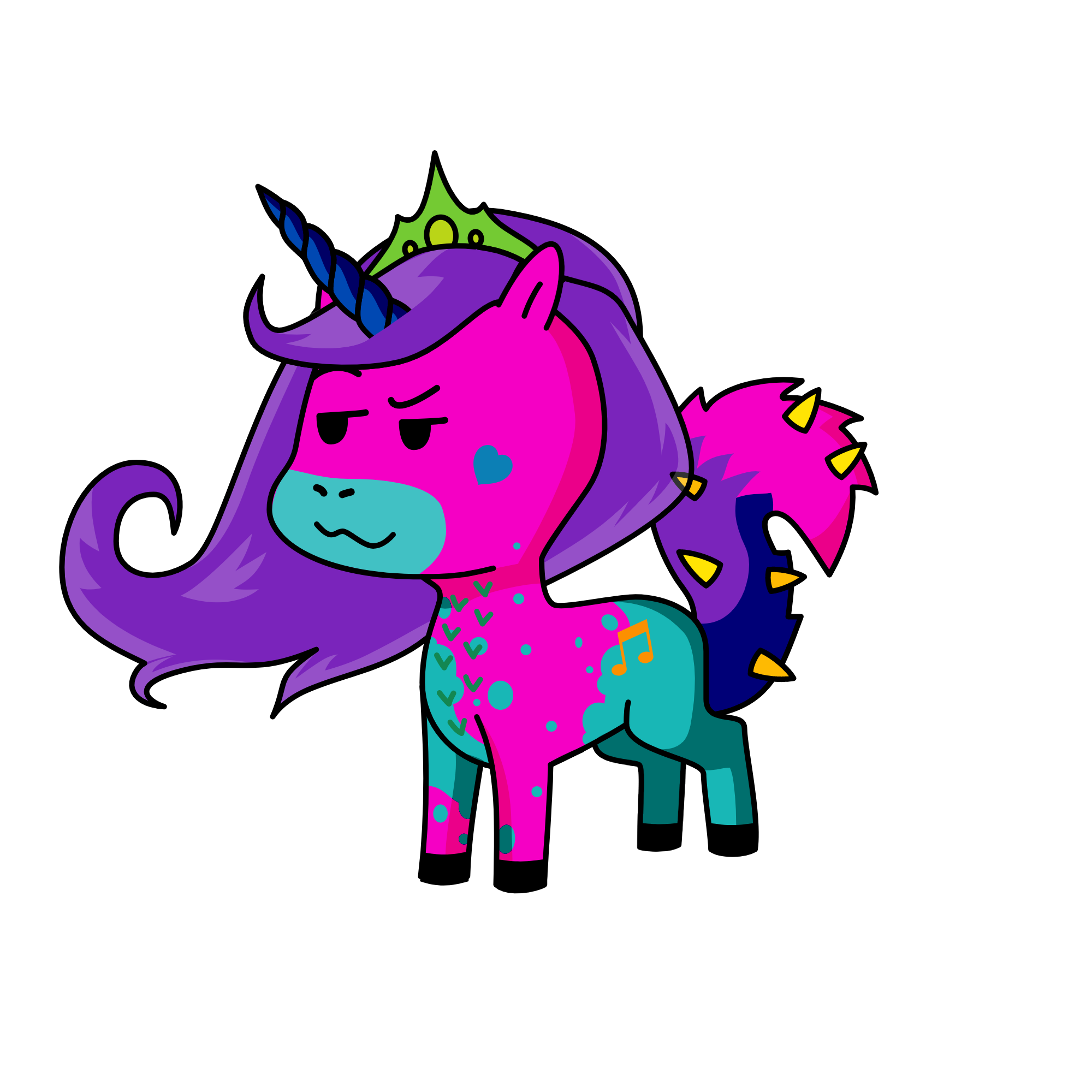 c, the unicorn