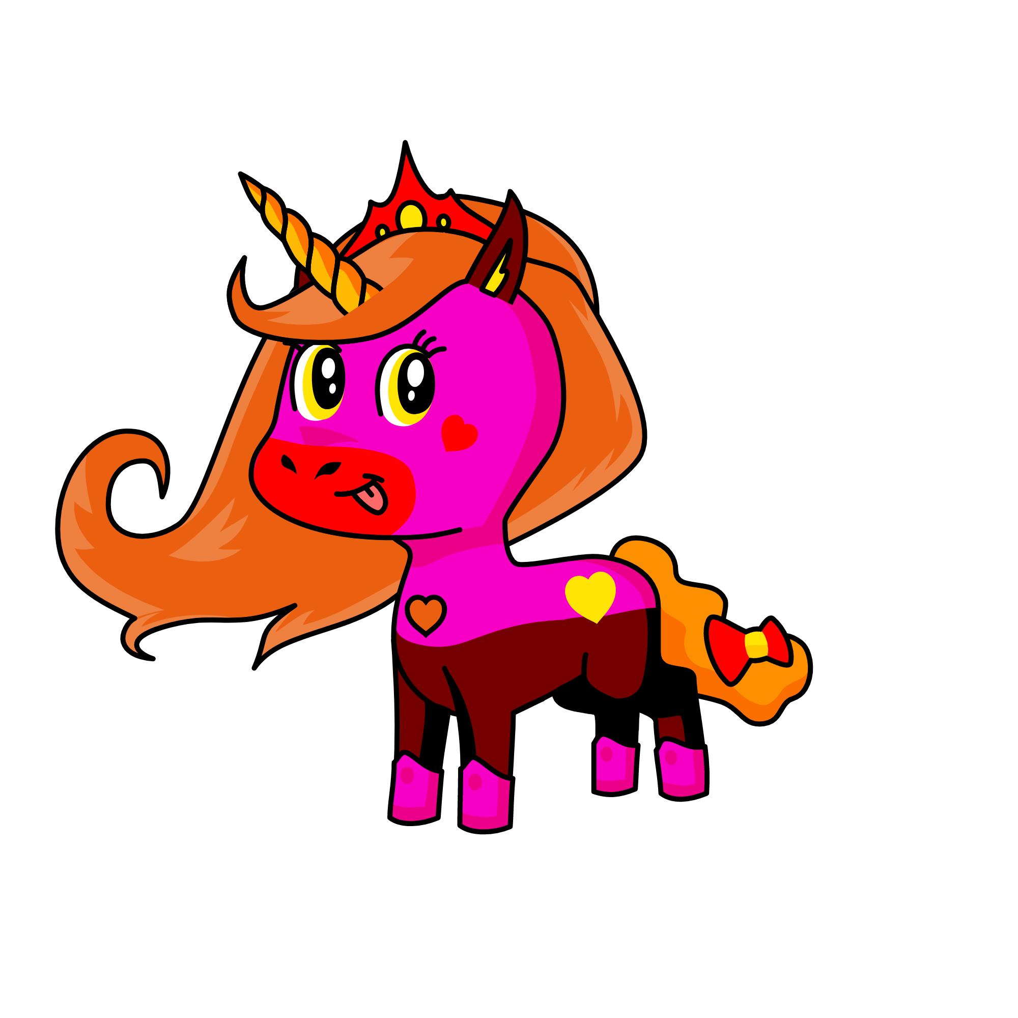 k, the unicorn