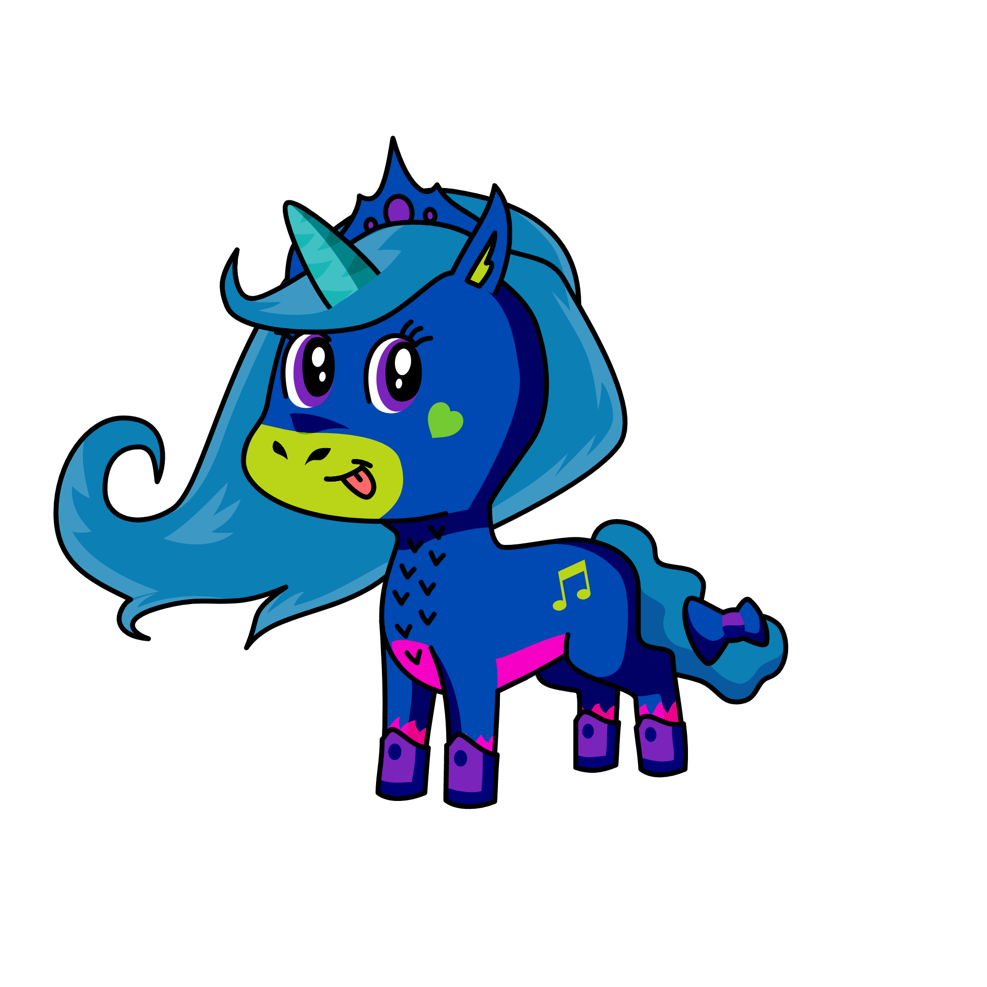 j, the unicorn