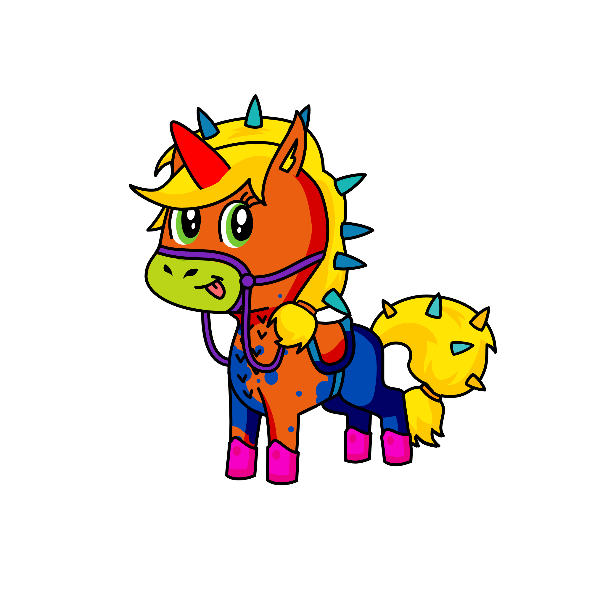 h, the unicorn