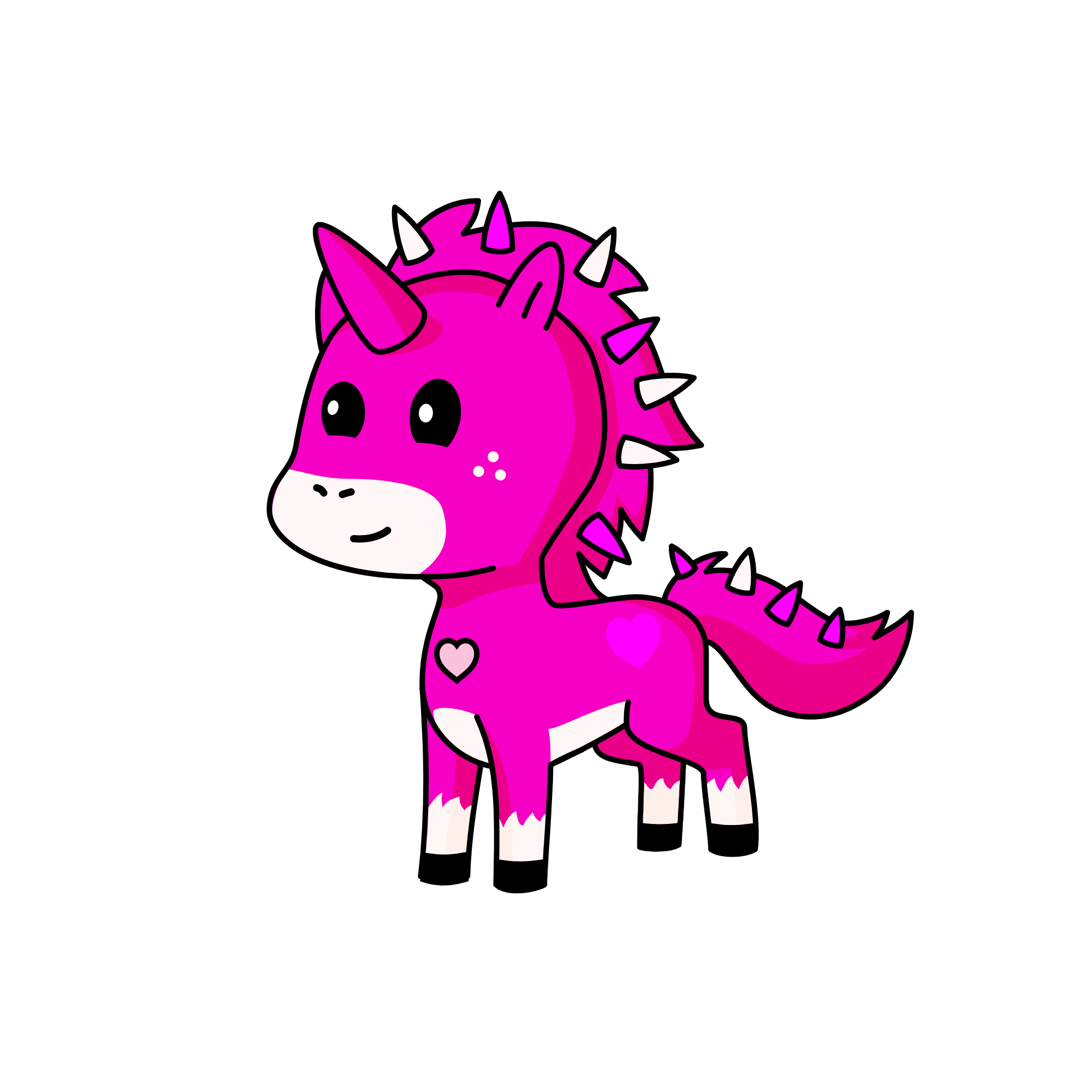 d, the unicorn