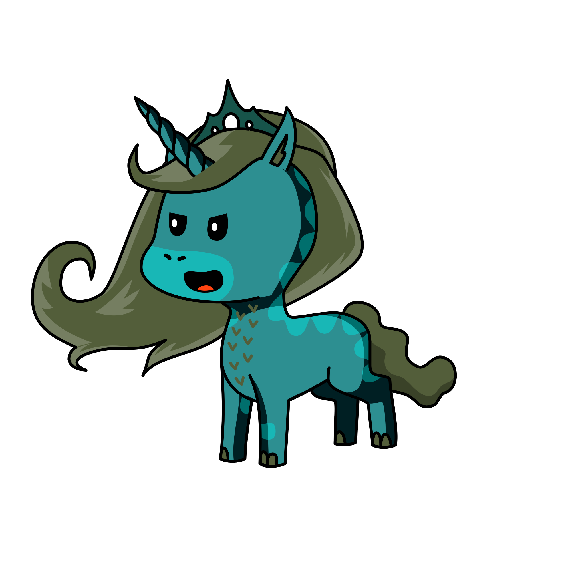 Siren Unicorn, the unicorn