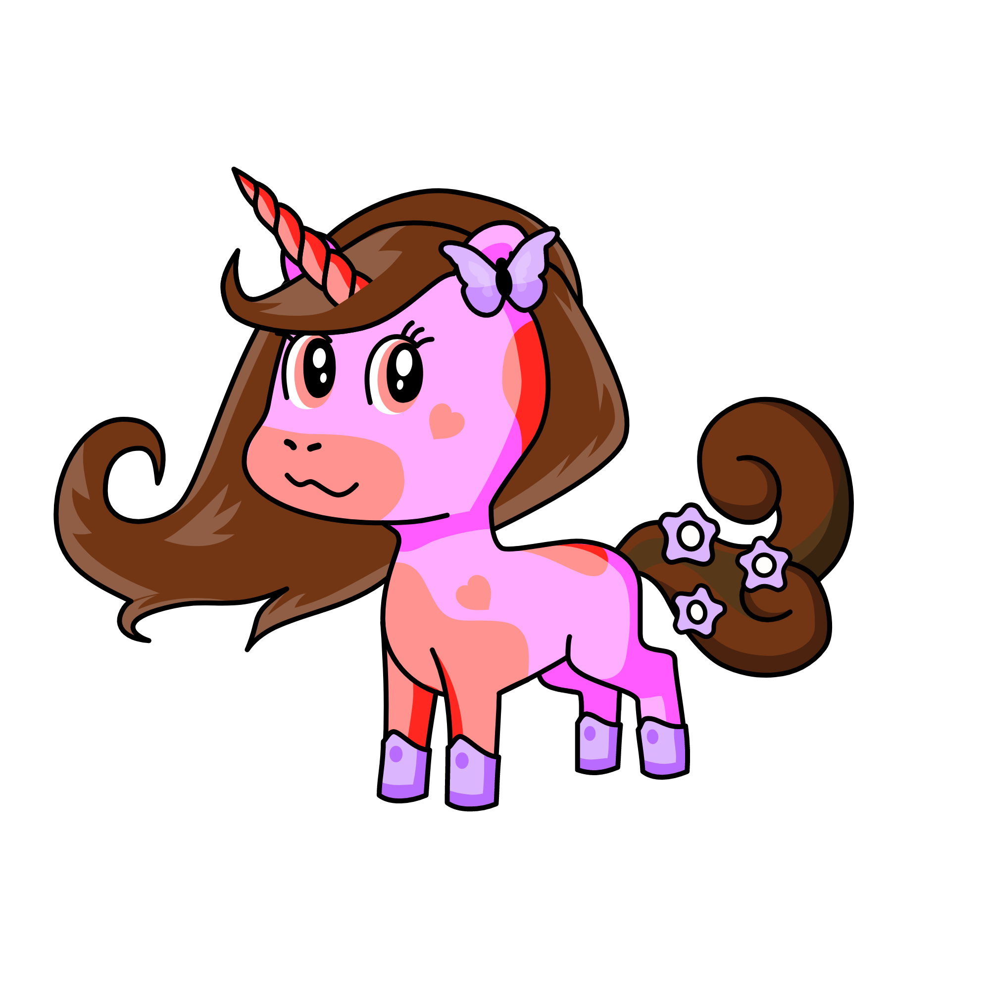 Valintine, the unicorn