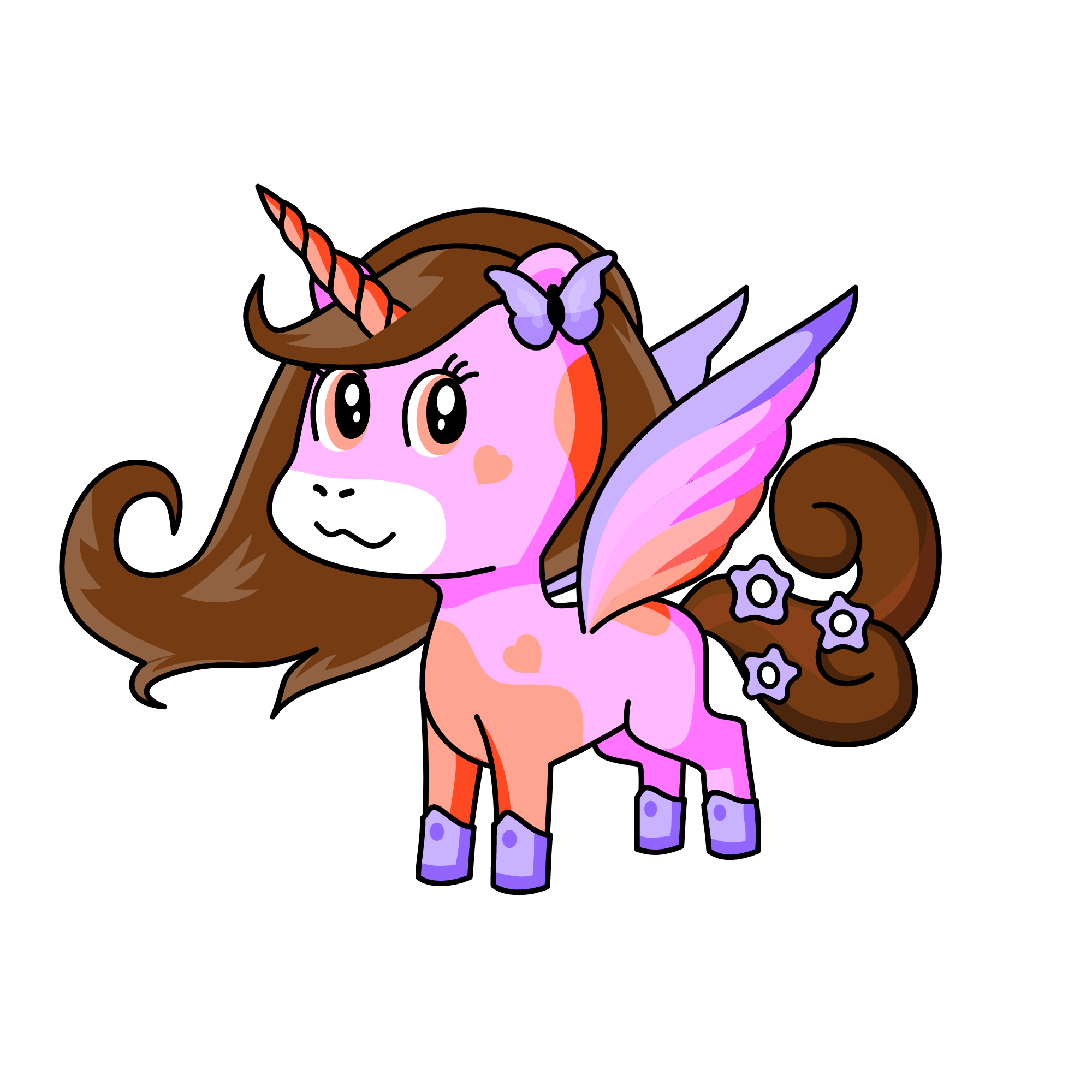 Valentine, the unicorn