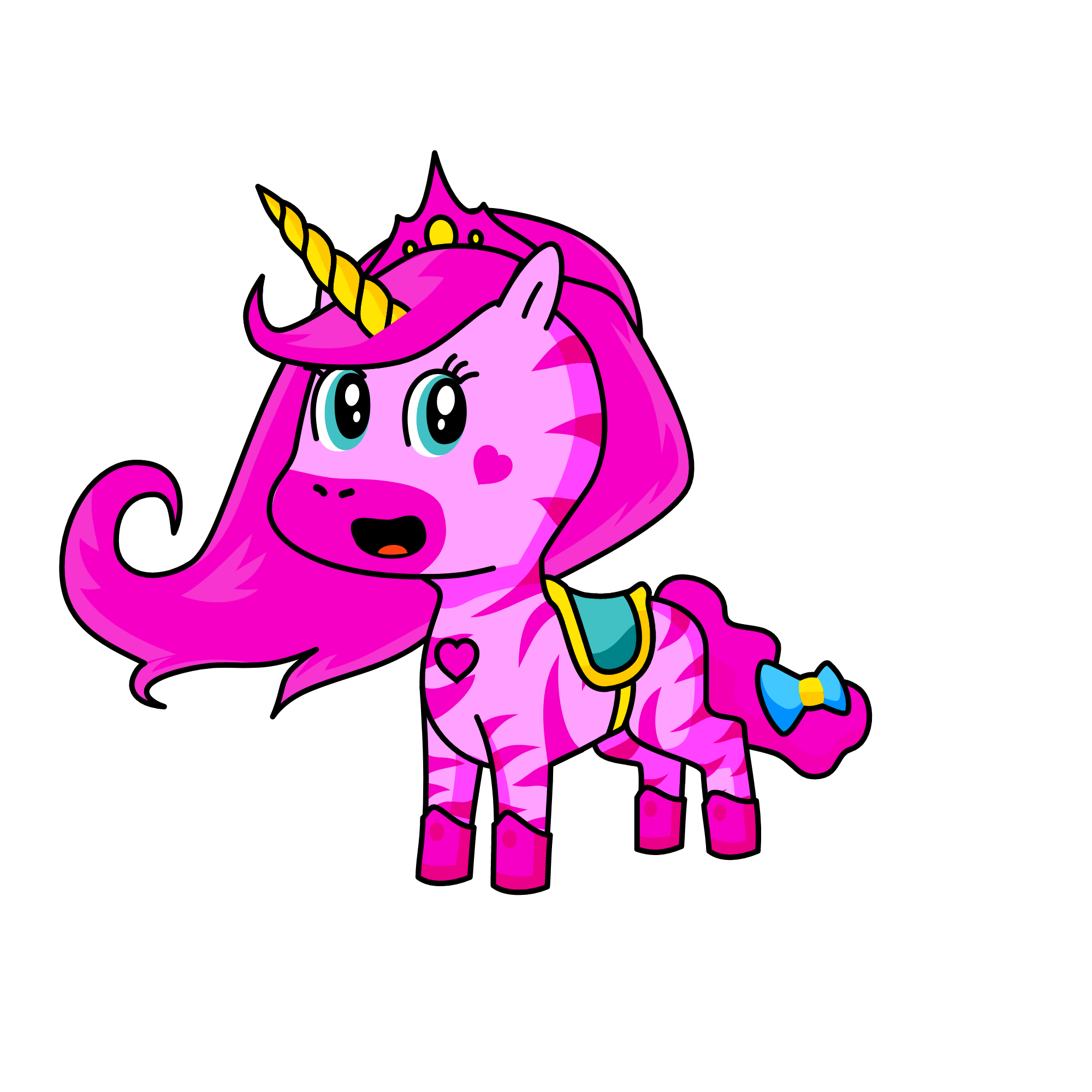Pinkie pie, the unicorn
