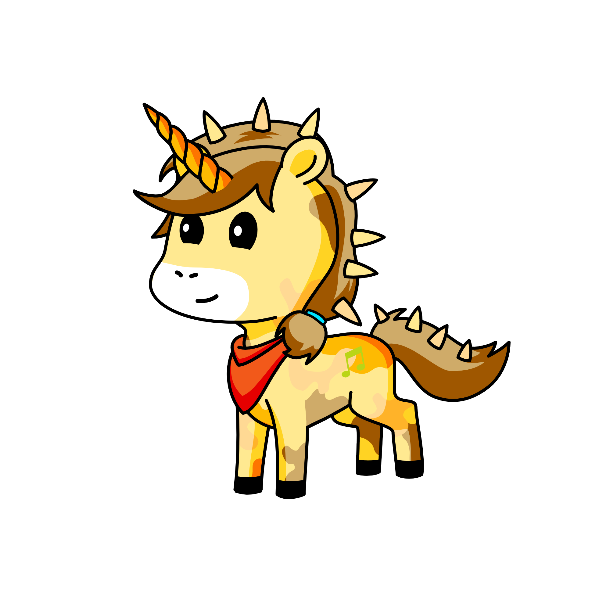 Autumn, the unicorn