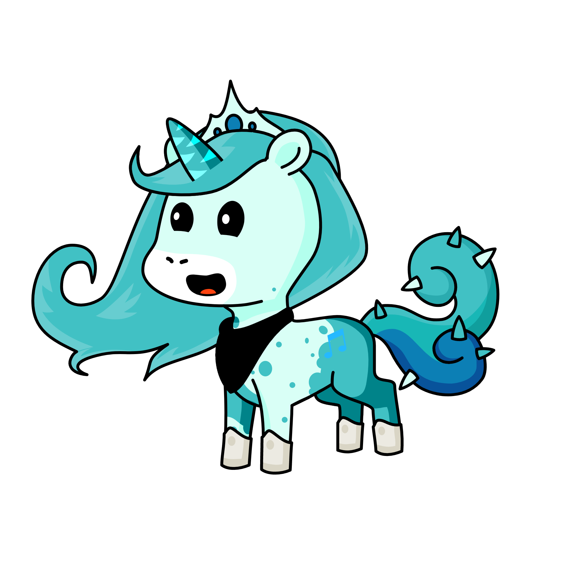 Wintery, the unicorn