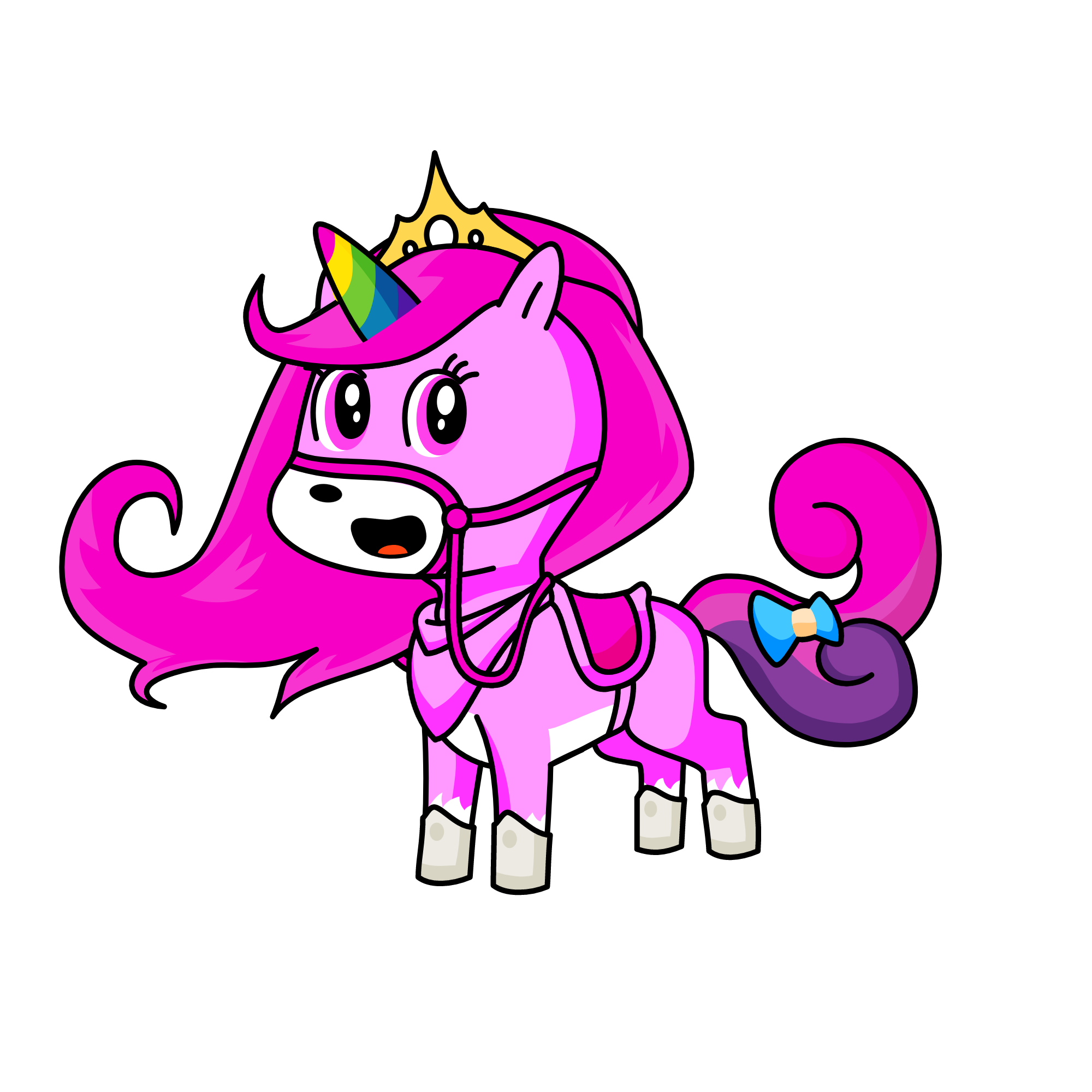 winter, the unicorn