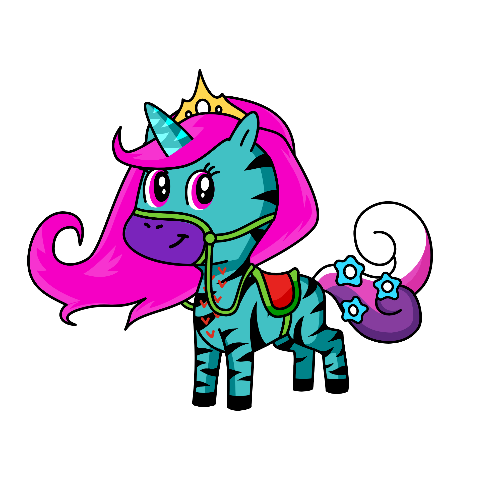summer, the unicorn