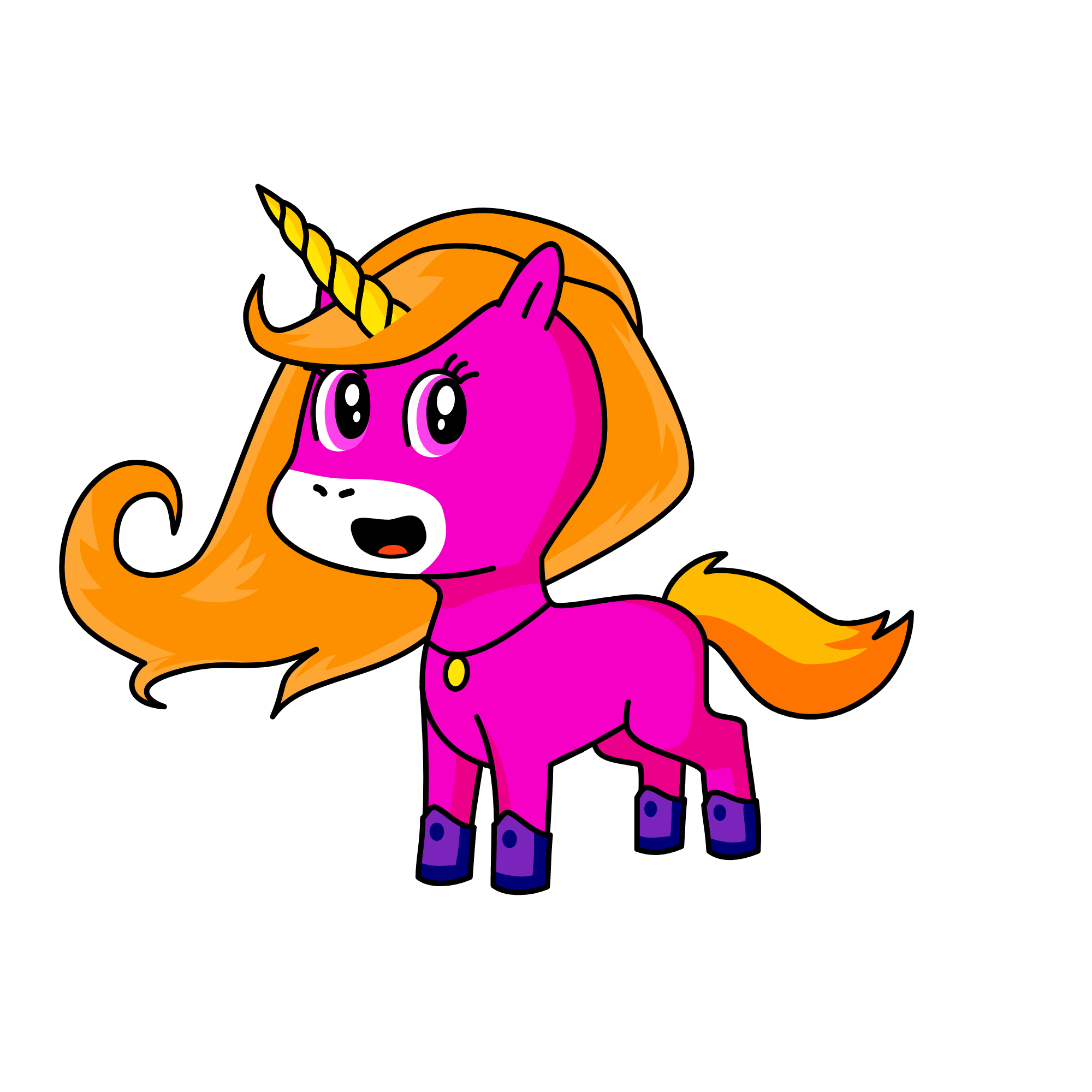 ms. frizzle , the unicorn